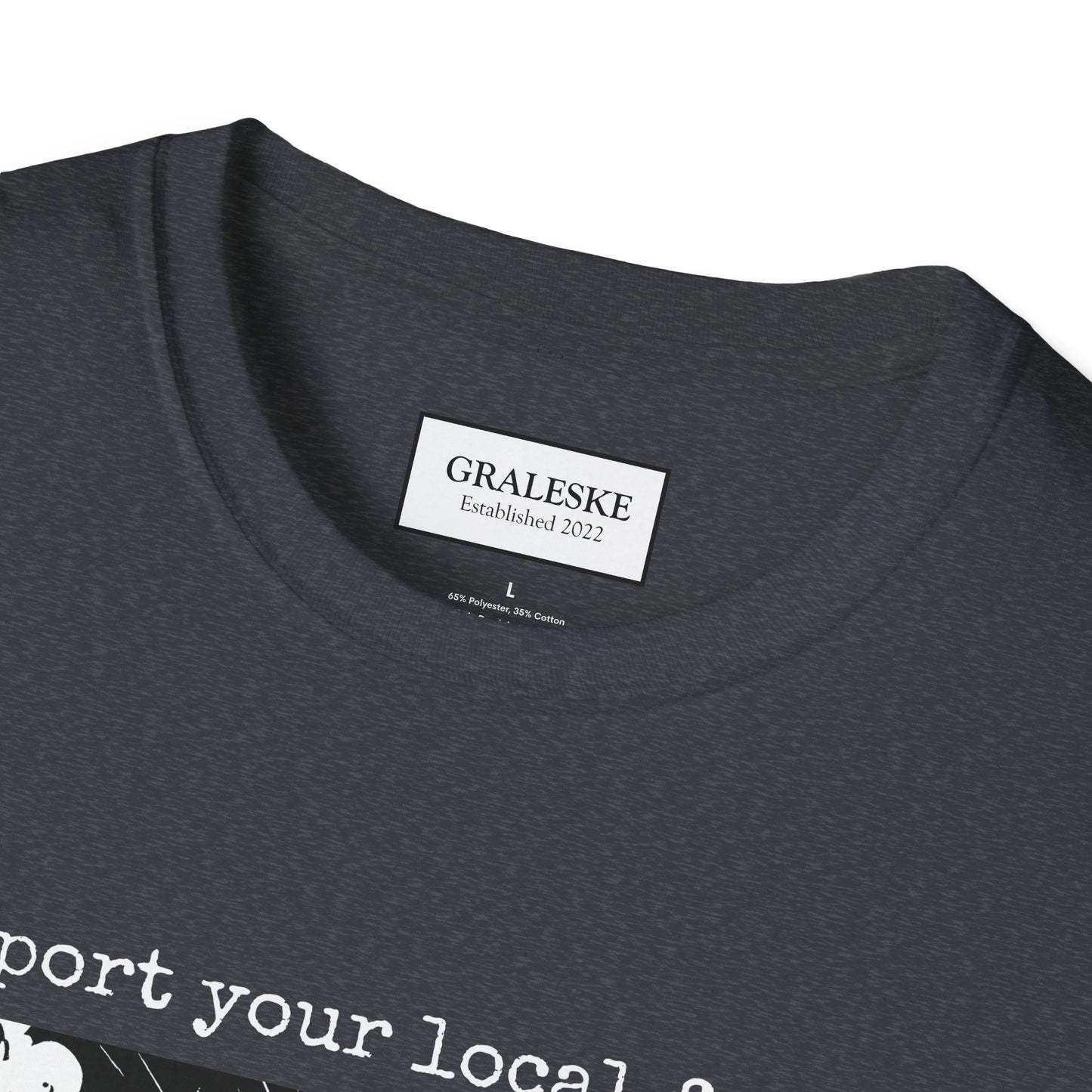 support your local farmer blimp - T-Shirt - Graleske
