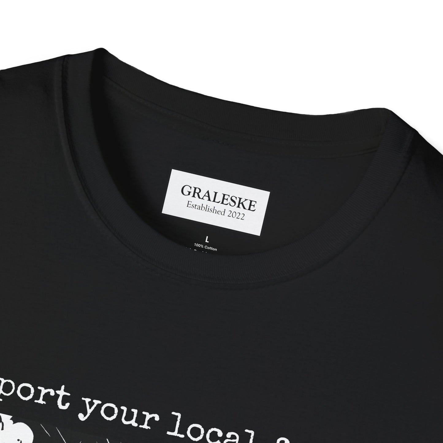 support your local farmer blimp - T-Shirt - Graleske