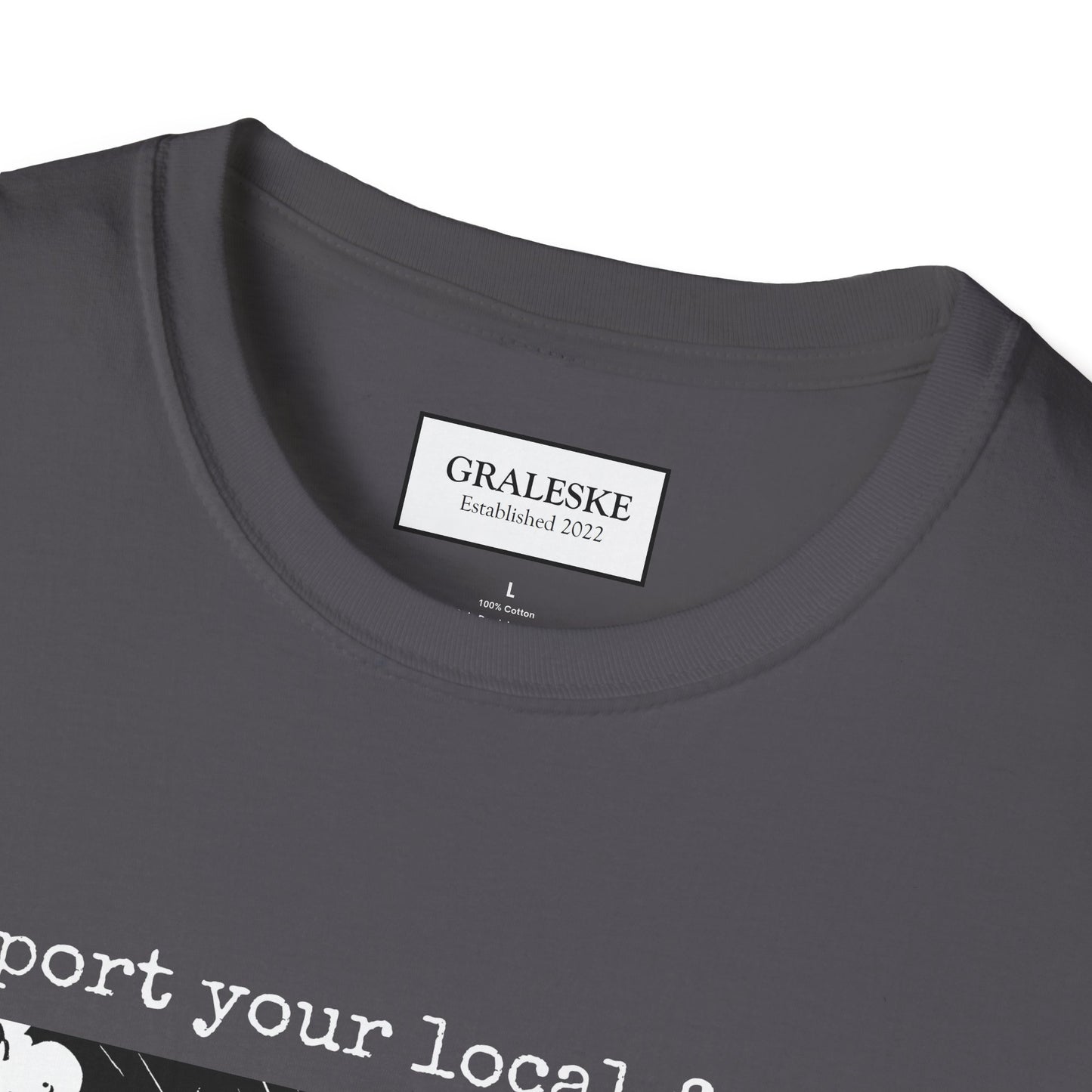 support your local farmer blimp - T-Shirt - Graleske