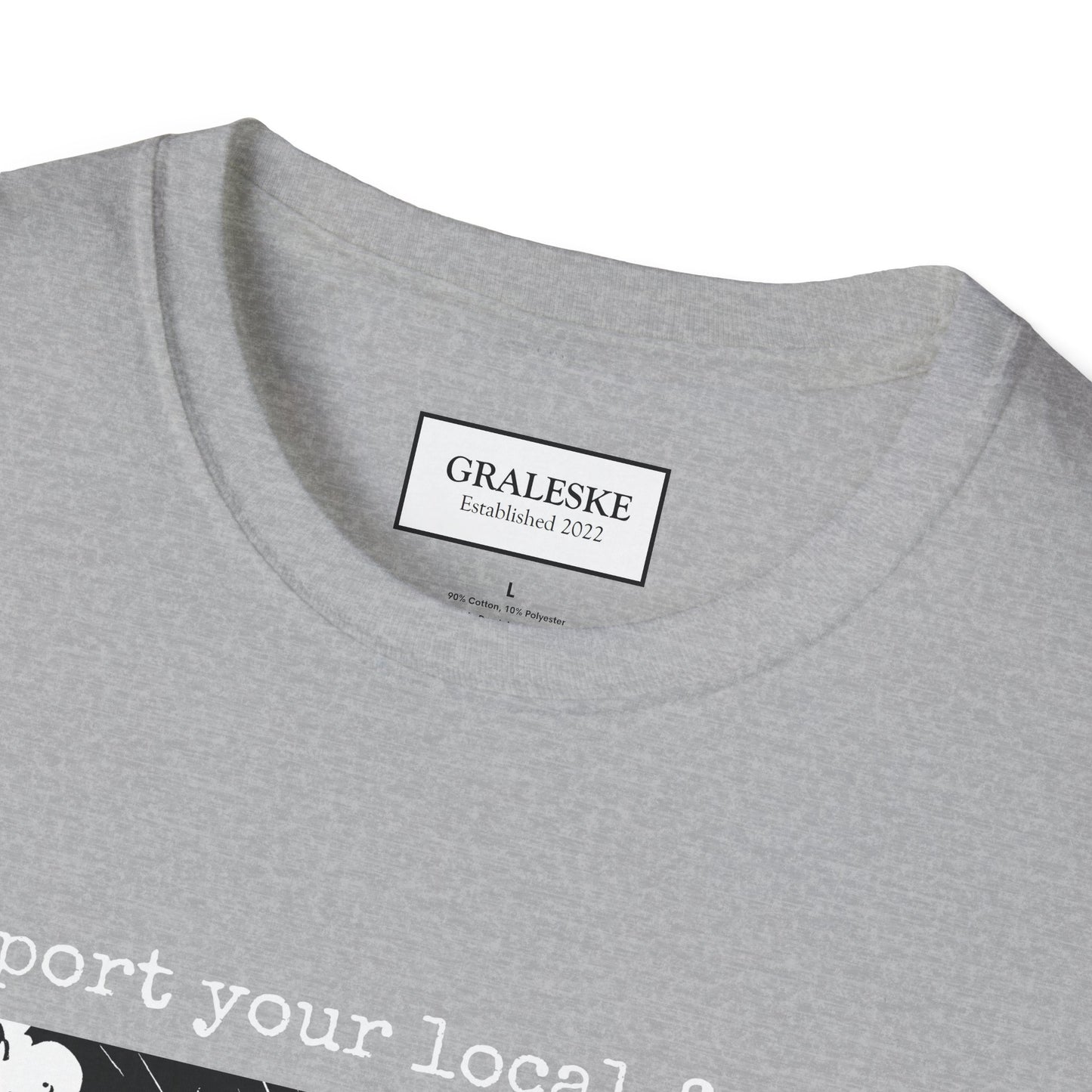 support your local farmer blimp - T-Shirt - Graleske