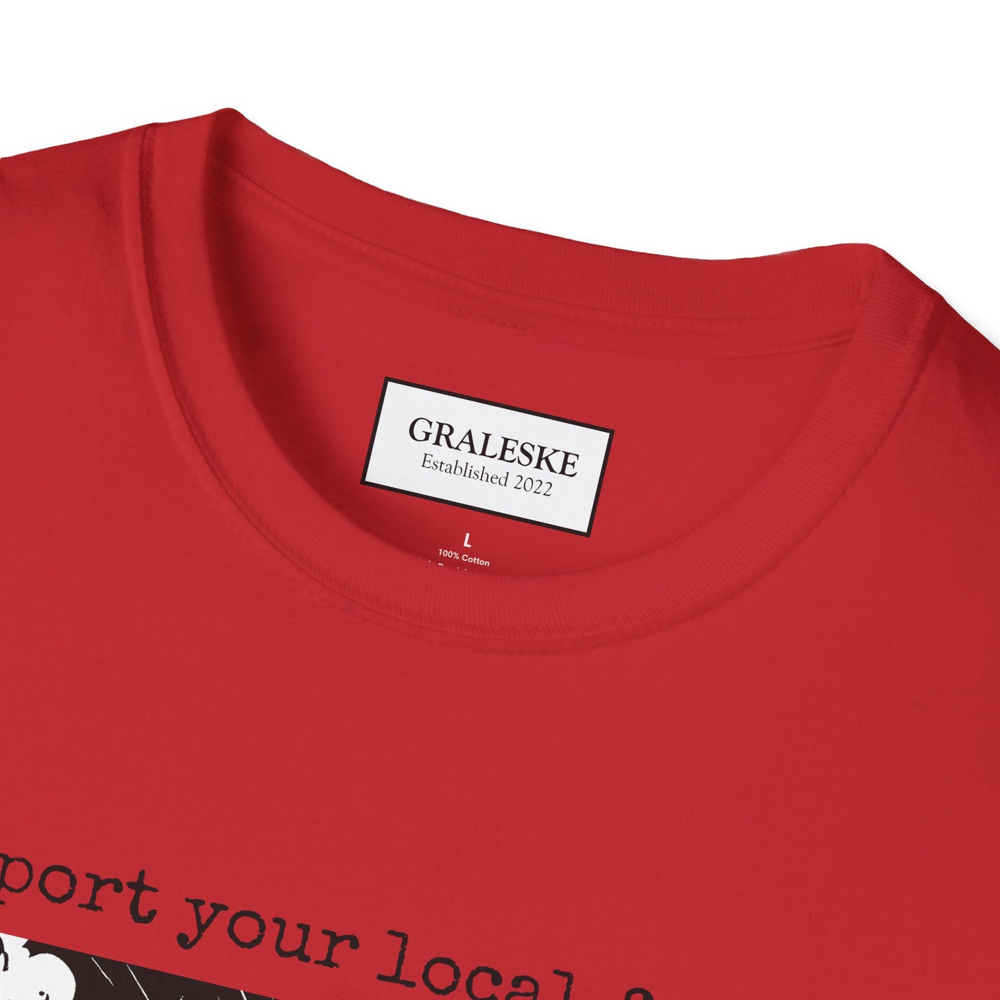 support your local farmer blimp - T-Shirt - Graleske