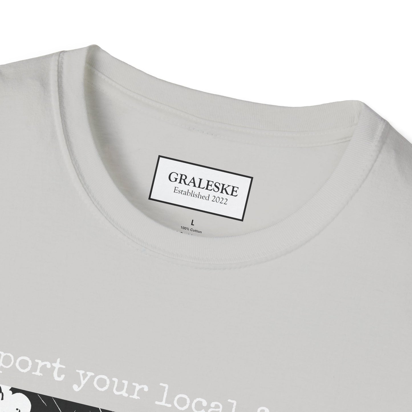 support your local farmer blimp - T-Shirt - Graleske