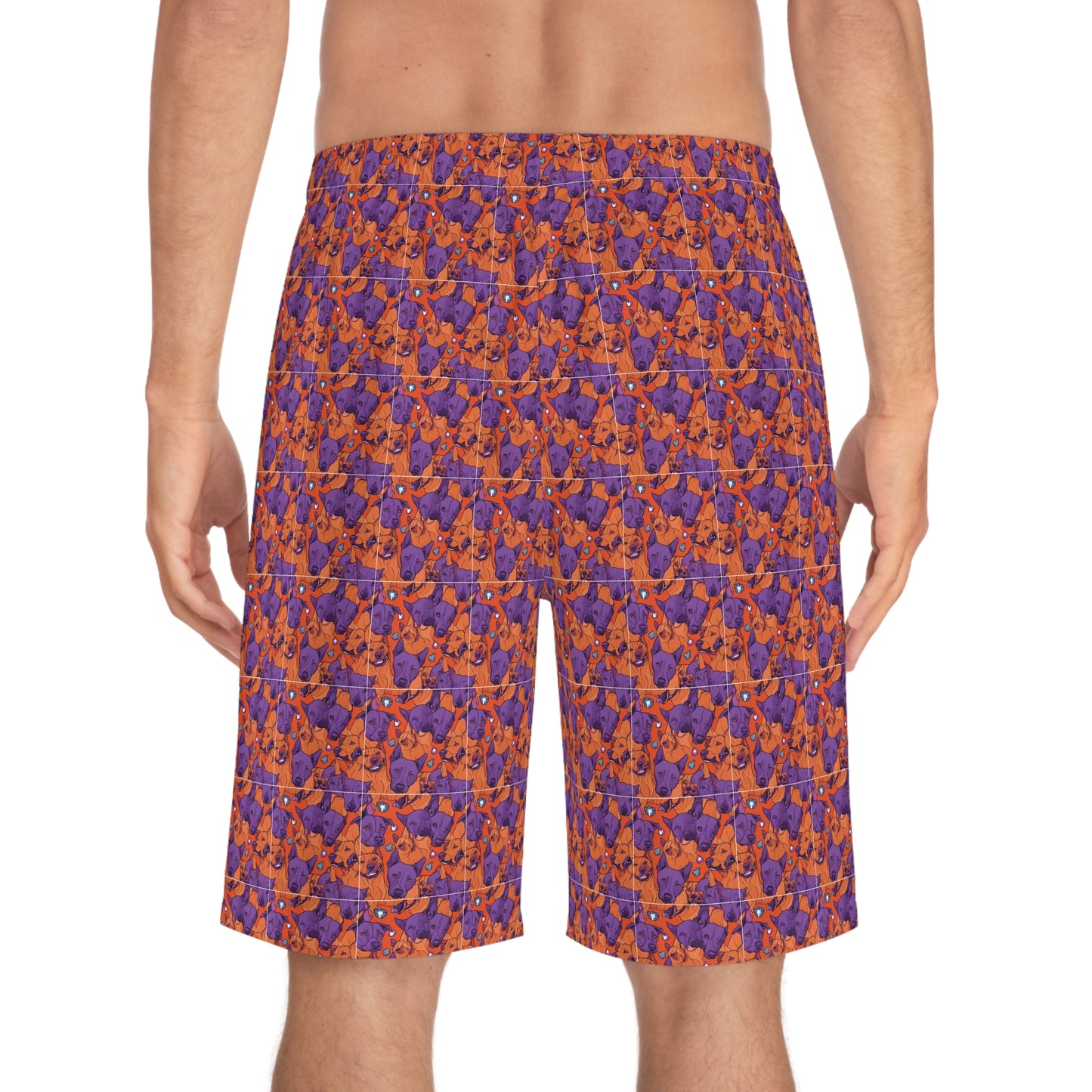 Men's Board Shorts - Velma Art Design - Graleske