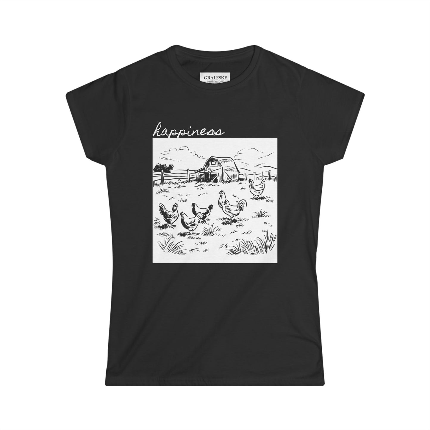 Women's Tee - happiness - 2024 #1 - Graleske