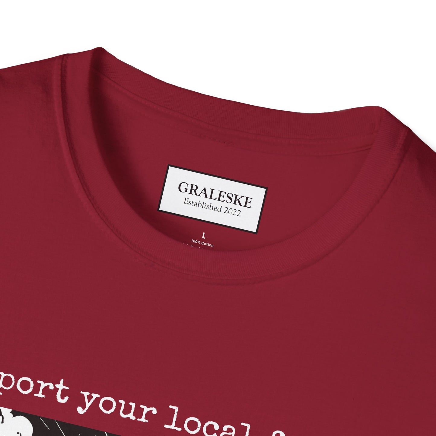 support your local farmer blimp - T-Shirt - Graleske