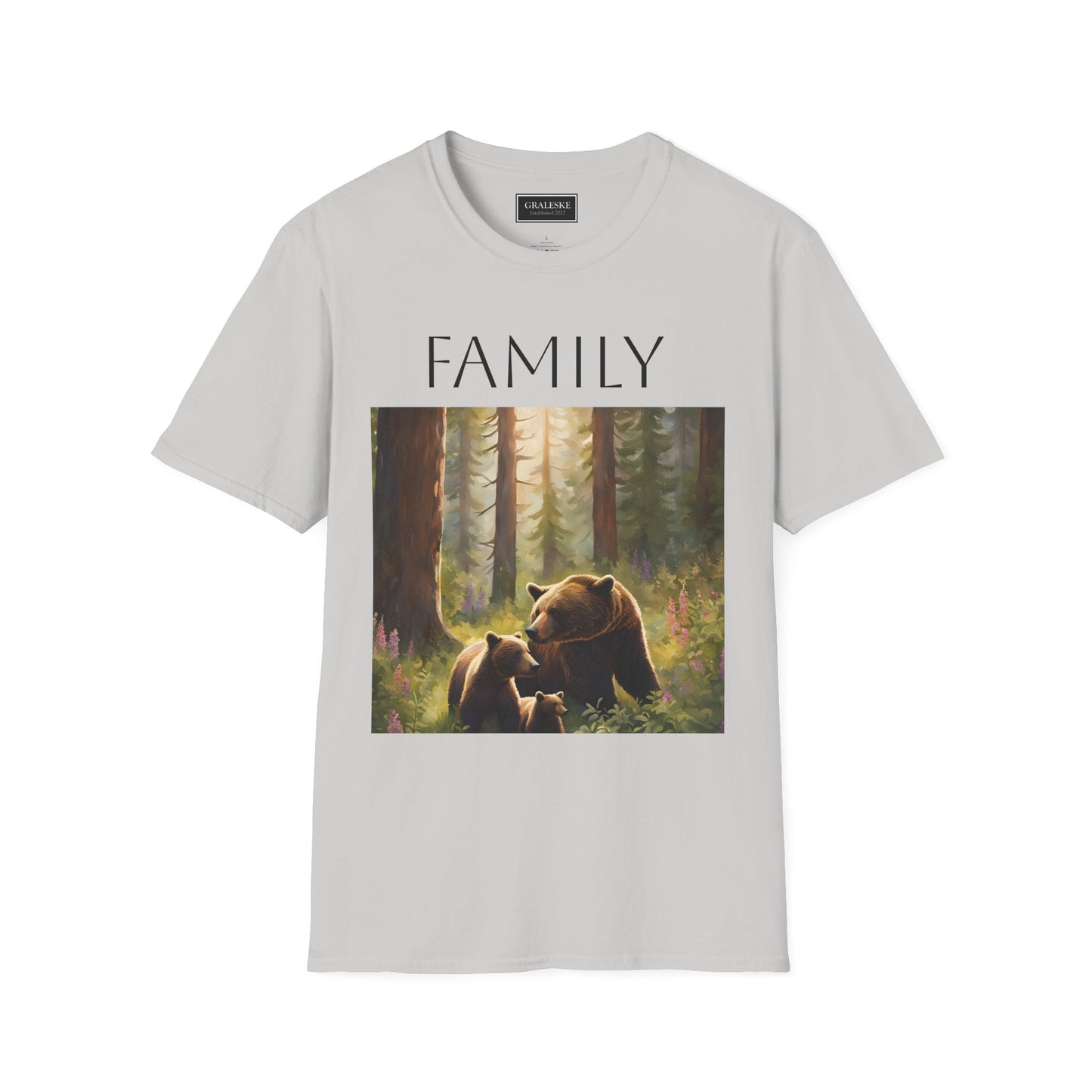 Family Bear Shirt - Unisex T-Shirt - Graleske