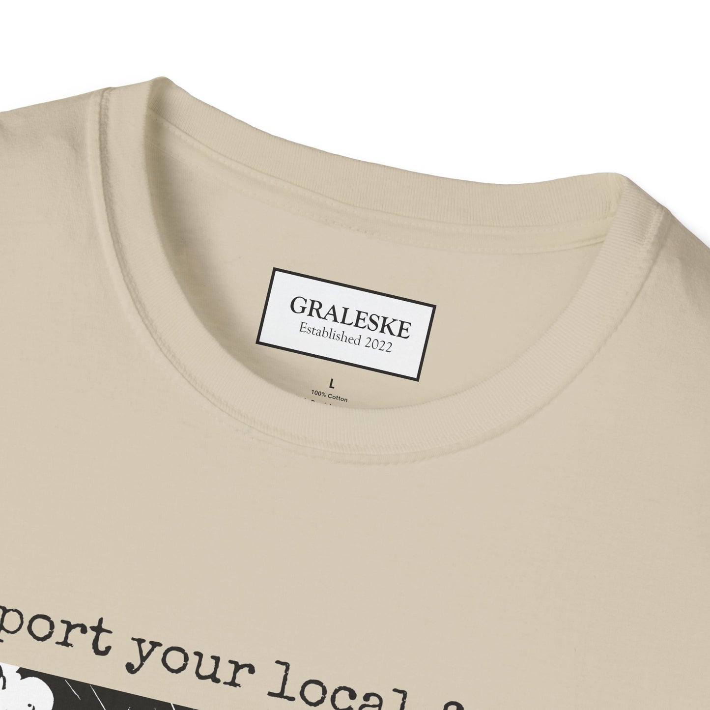 support your local farmer blimp - T-Shirt - Graleske