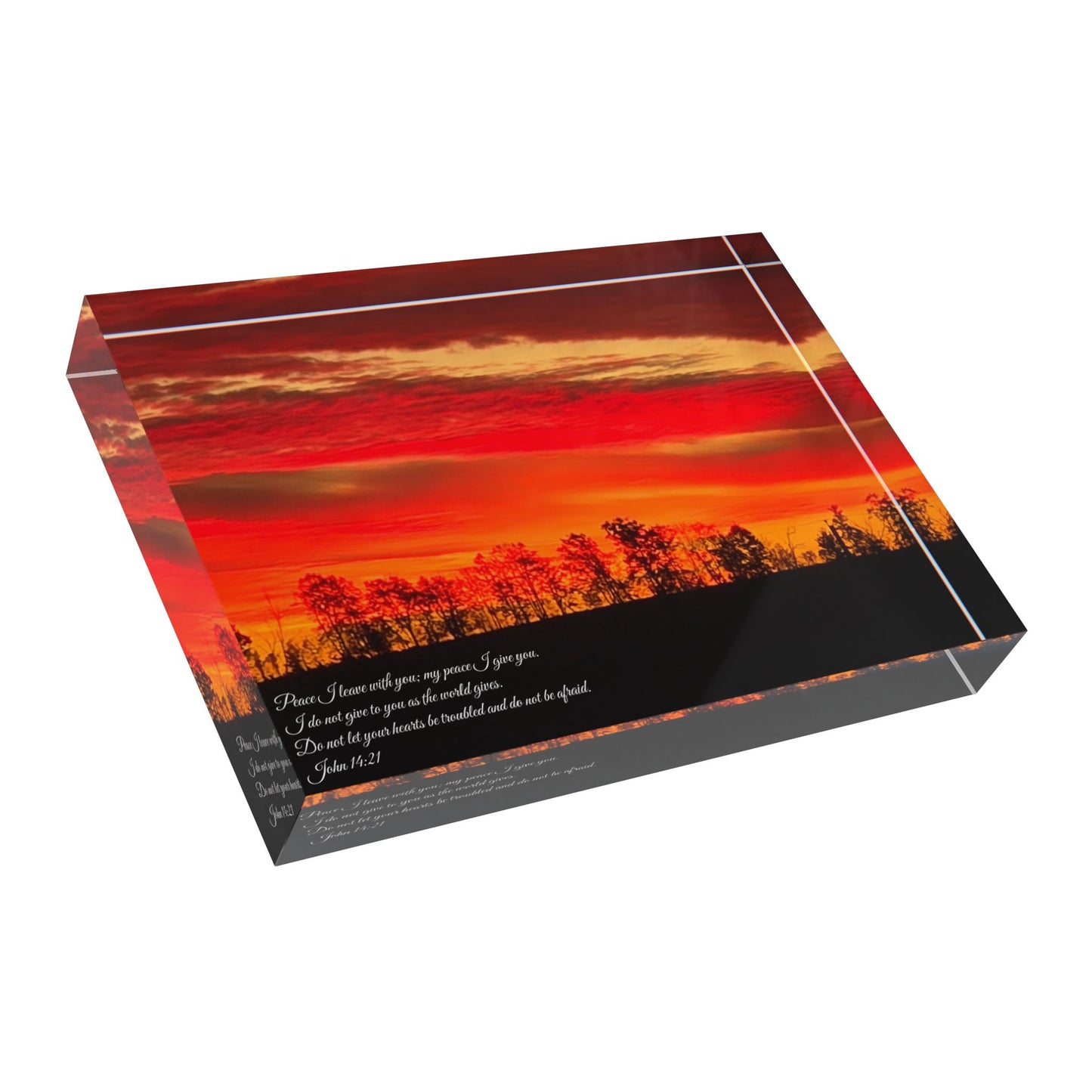 Wall Art Photo Block - Lifes Blessings Art - Graleske