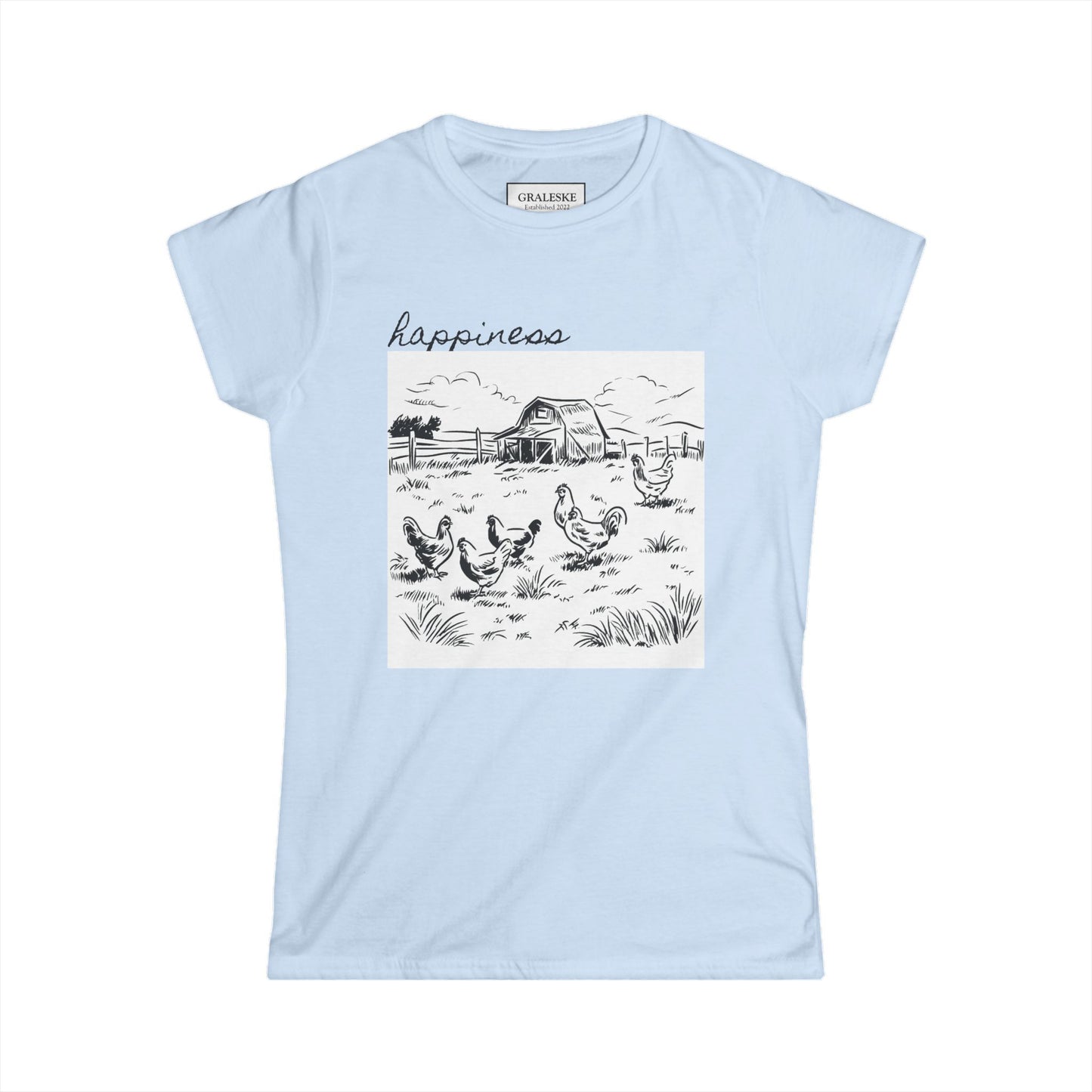 Women's Tee - happiness - 2024 #1 - Graleske