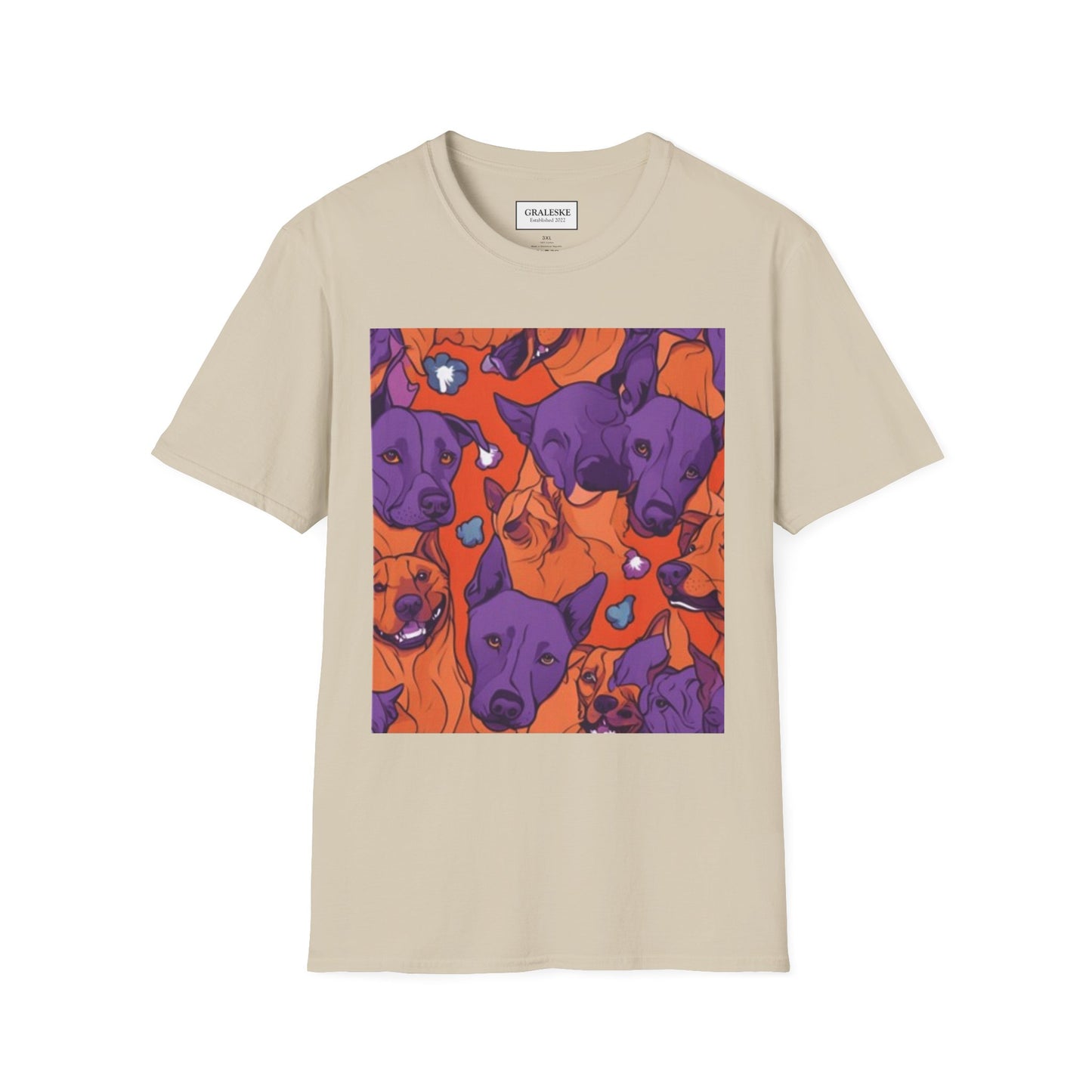 Dog Faces T-Shirt - Graleske
