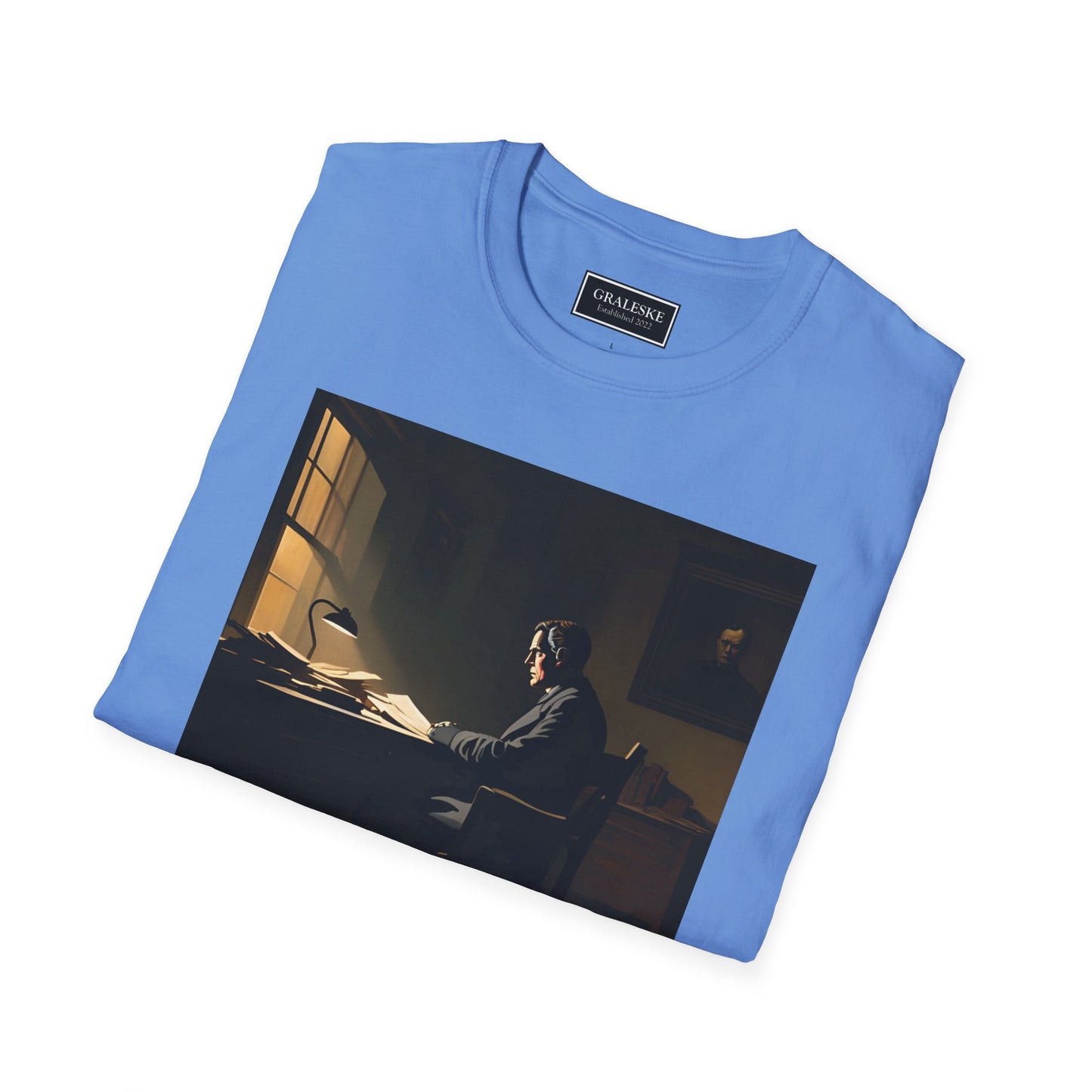 A man in his study - Unisex T-Shirt - Graleske