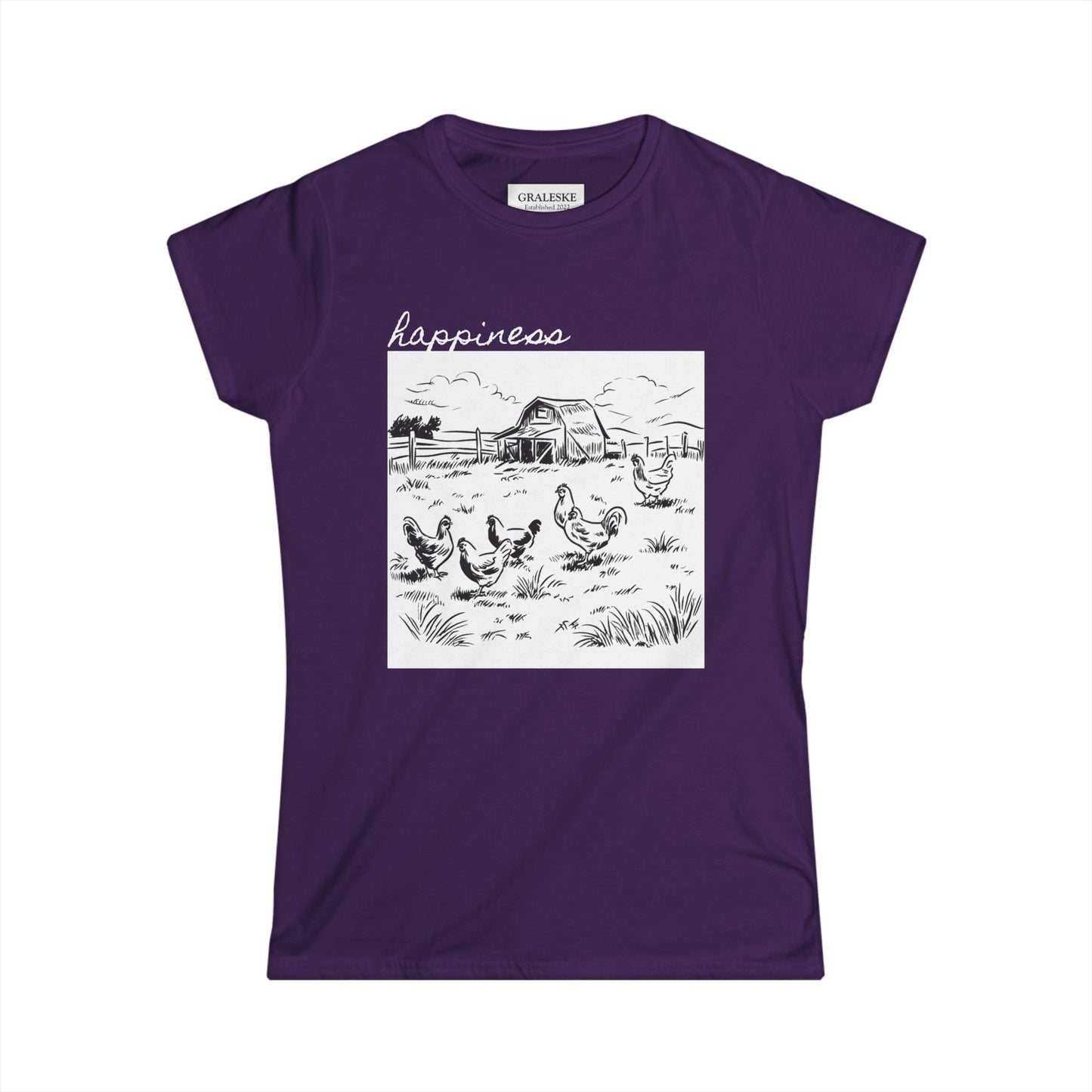 Women's Tee - happiness - 2024 #1 - Graleske