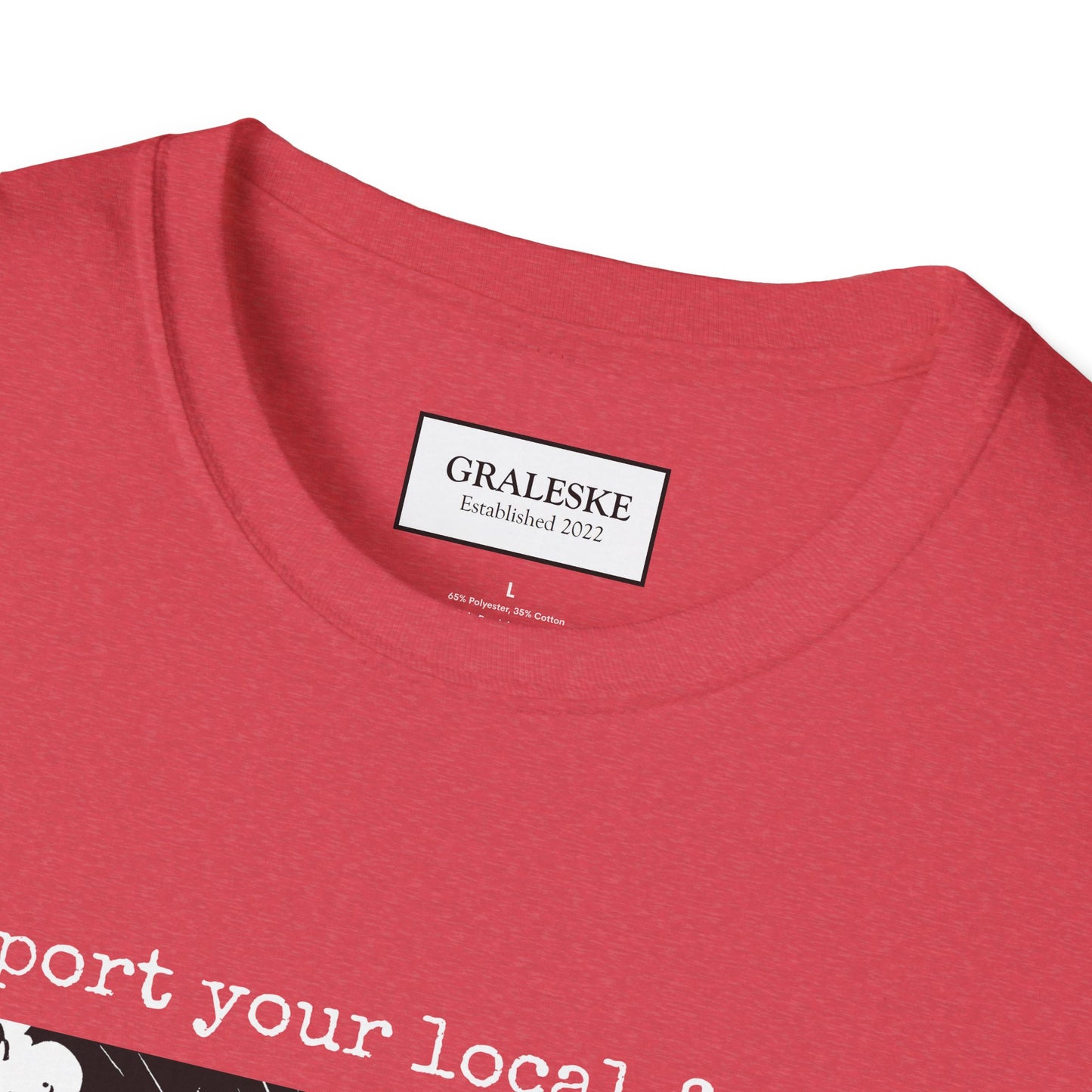 support your local farmer blimp - T-Shirt - Graleske