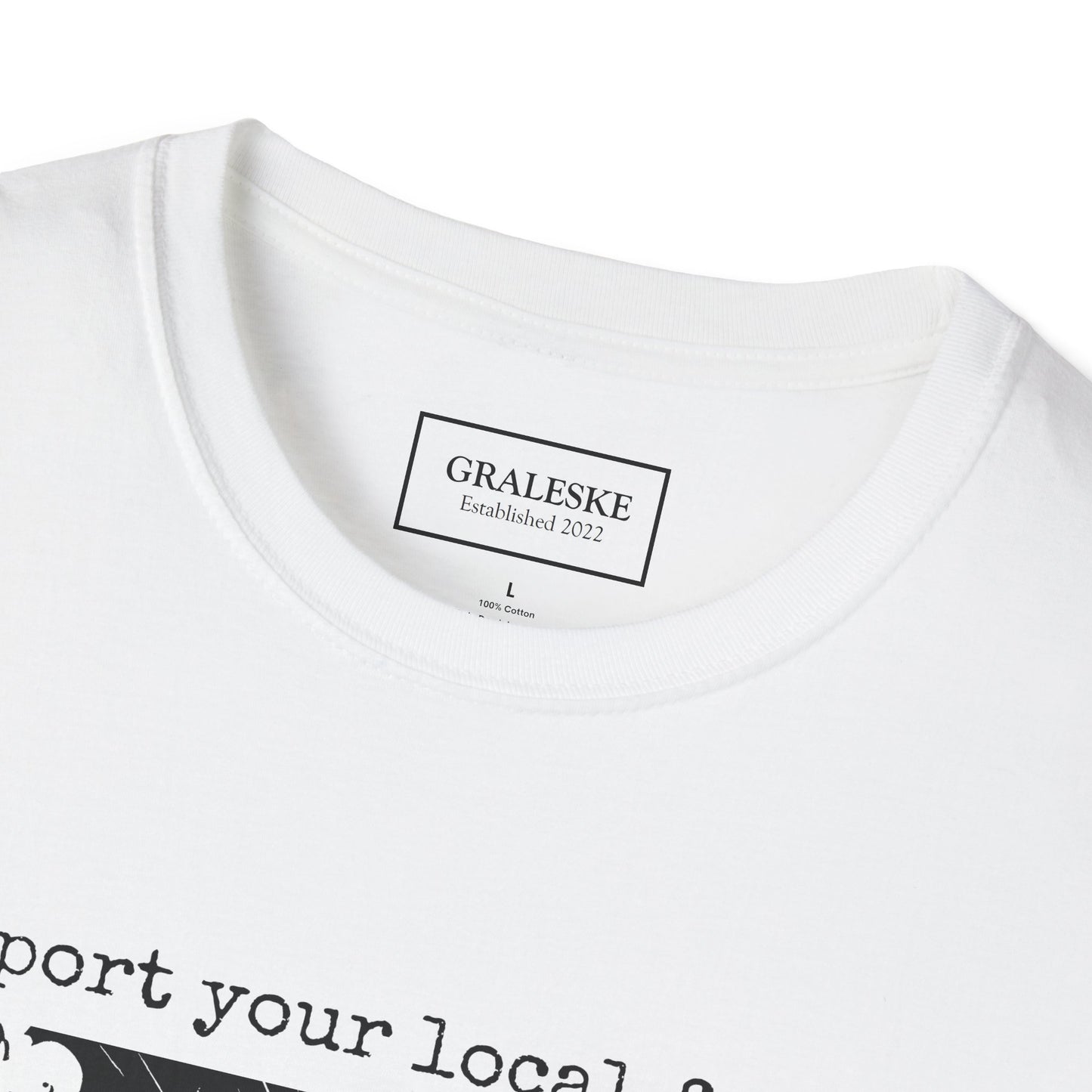 support your local farmer blimp - T-Shirt - Graleske