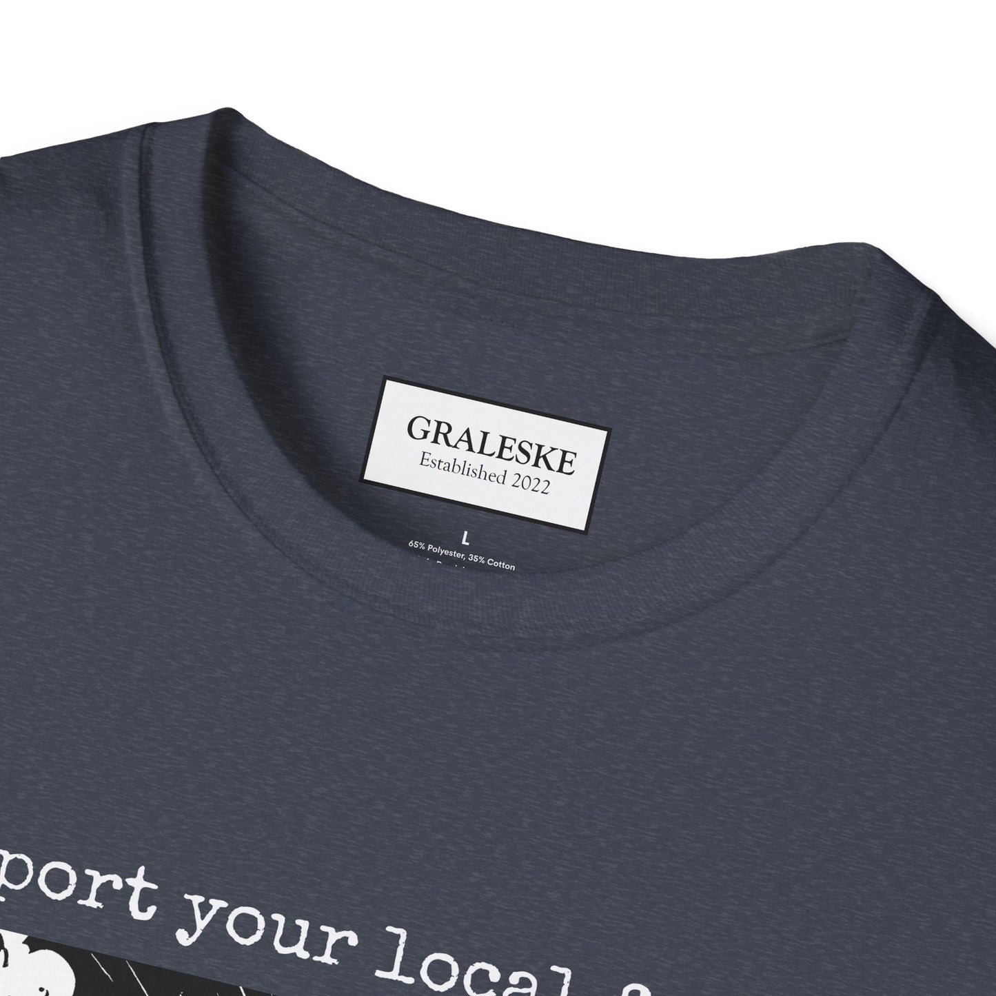 support your local farmer blimp - T-Shirt - Graleske