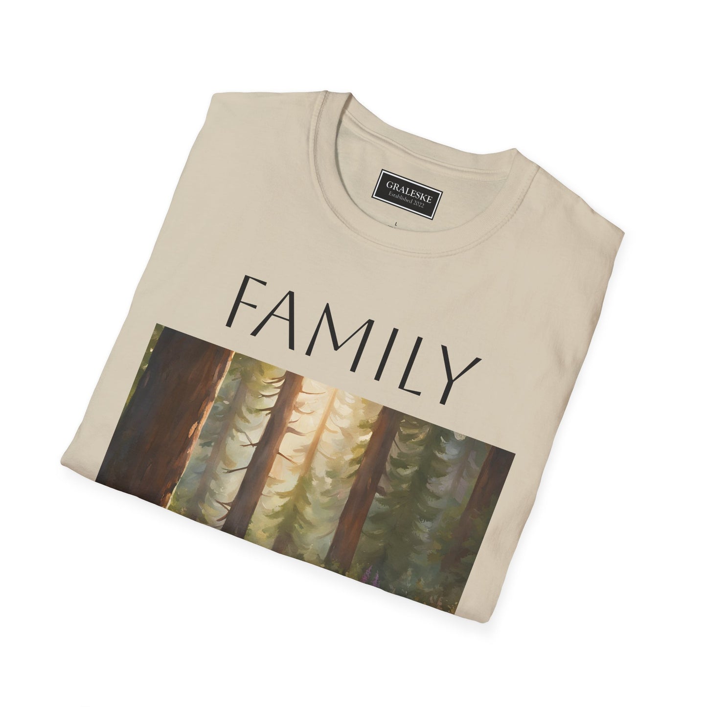 Family Bear Shirt - Unisex T-Shirt - Graleske