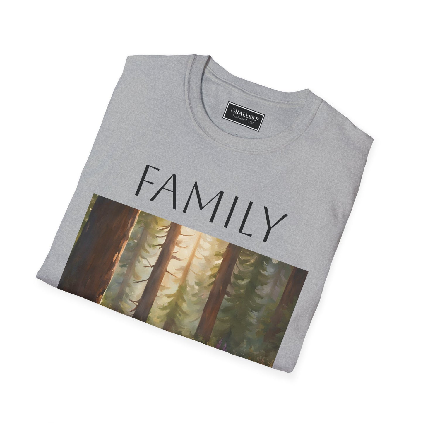 Family Bear Shirt - Unisex T-Shirt - Graleske