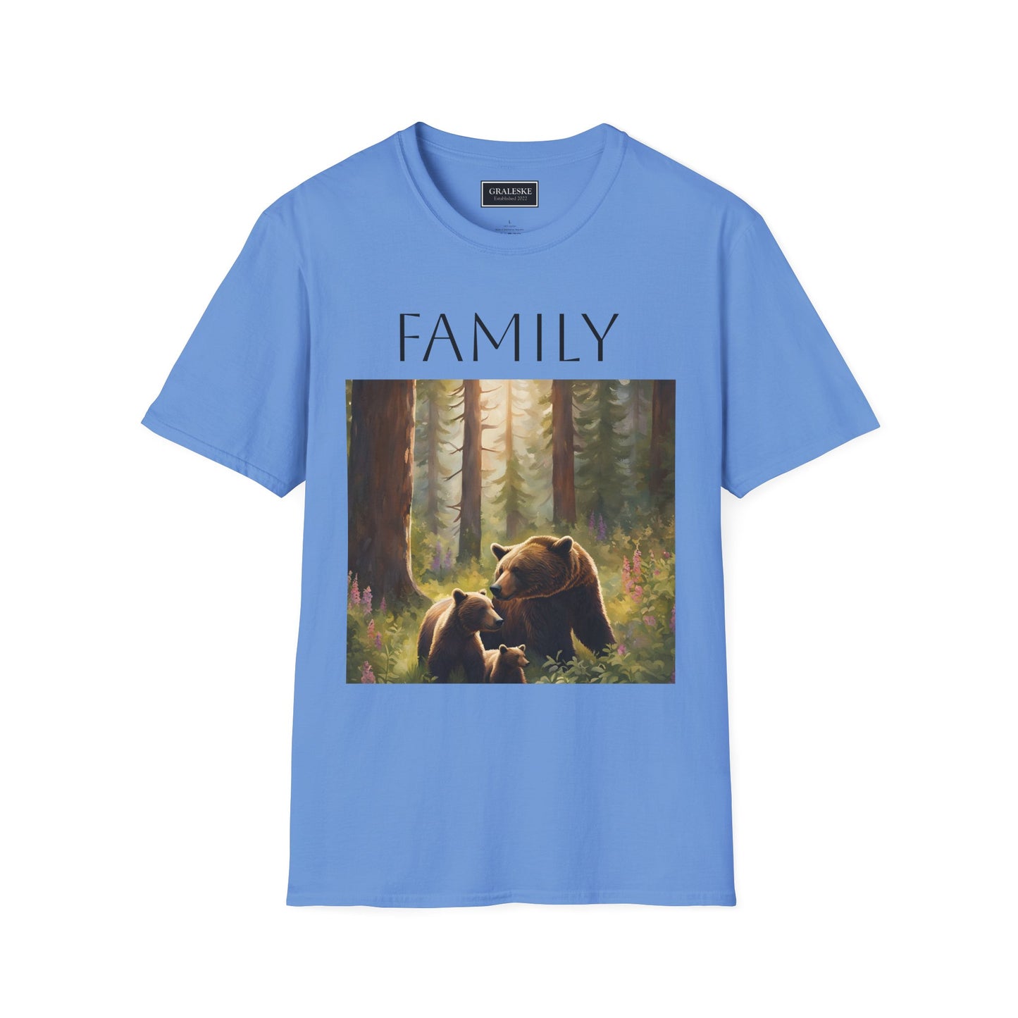 Family Bear Shirt - Unisex T-Shirt - Graleske