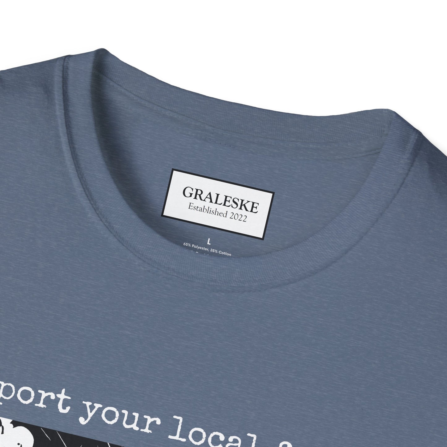 support your local farmer blimp - T-Shirt - Graleske