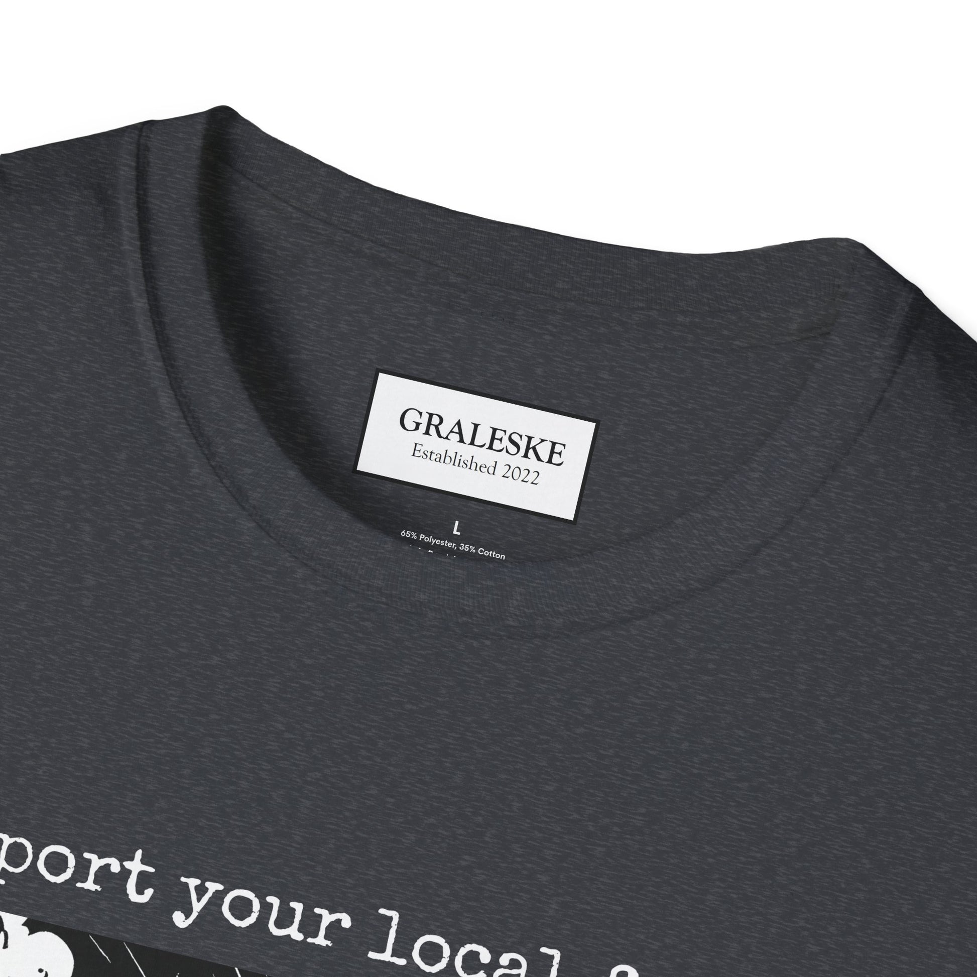 support your local farmer blimp - T-Shirt - Graleske