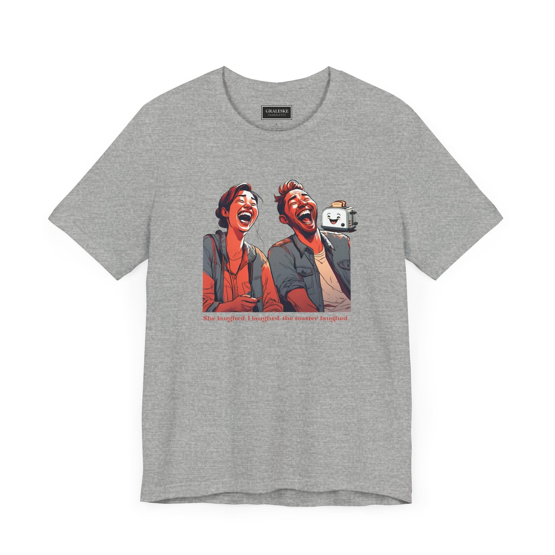 Funny Toaster Laughed T-Shirt - Graleske