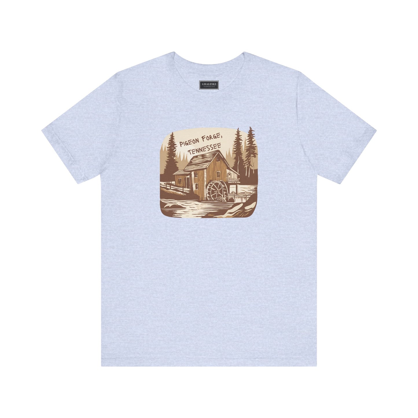 Small Towns Collection Unisex Tee - Pigeon Forge, Tennessee Design - Graleske