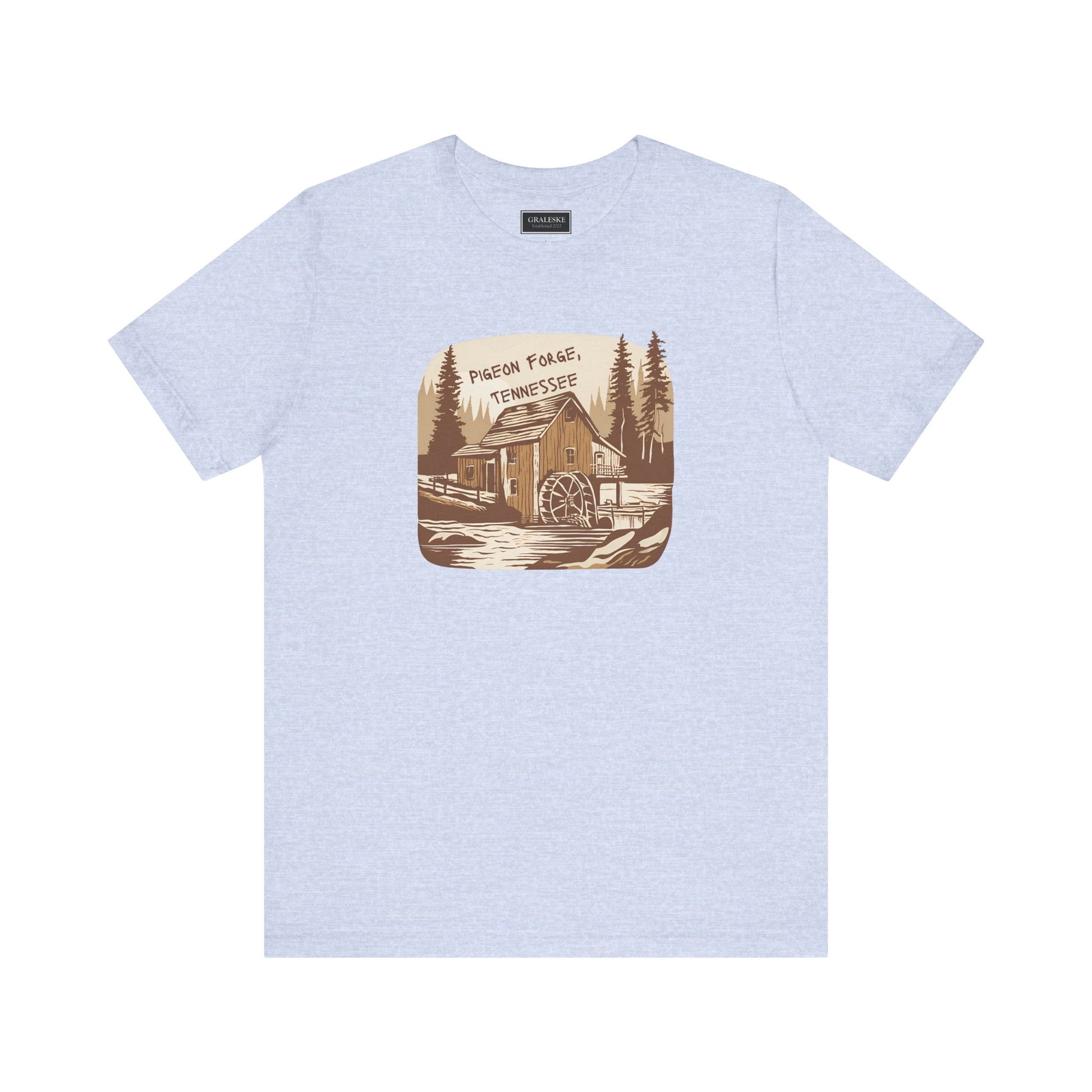 Small Towns Collection Unisex Tee - Pigeon Forge, Tennessee Design - Graleske