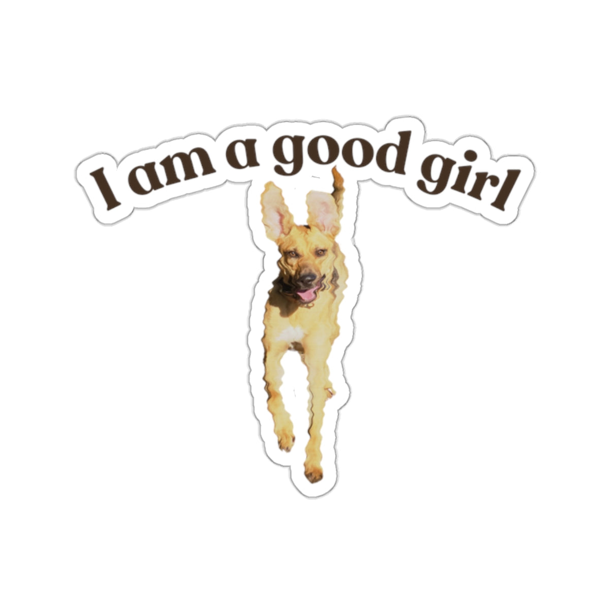 I am a good girl - Kiss-Cut Stickers - Graleske