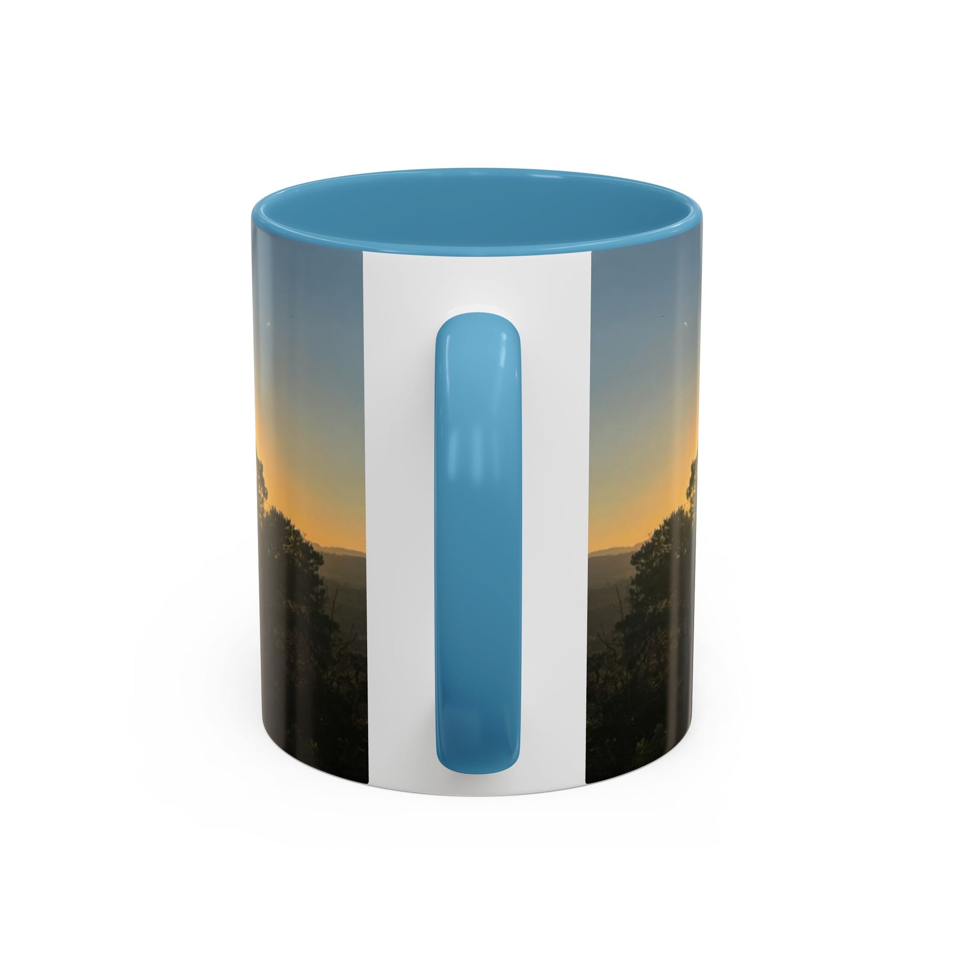 Mug - Beautiful Sunset in Tree of Mount Zion Coffee Mug (11, 15oz) - Graleske