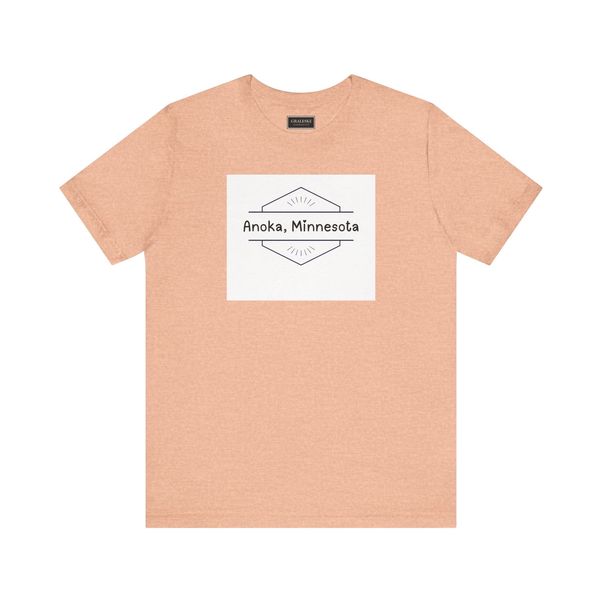Anoka Minnesota Unisex Tee - Our Small Towns Collection - Graleske