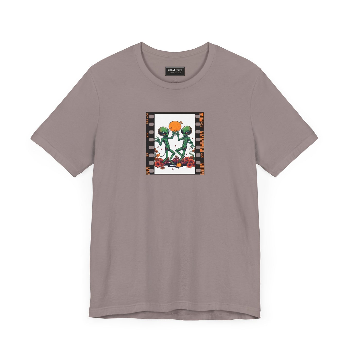 Aliens Dancing on Film Unisex Tee