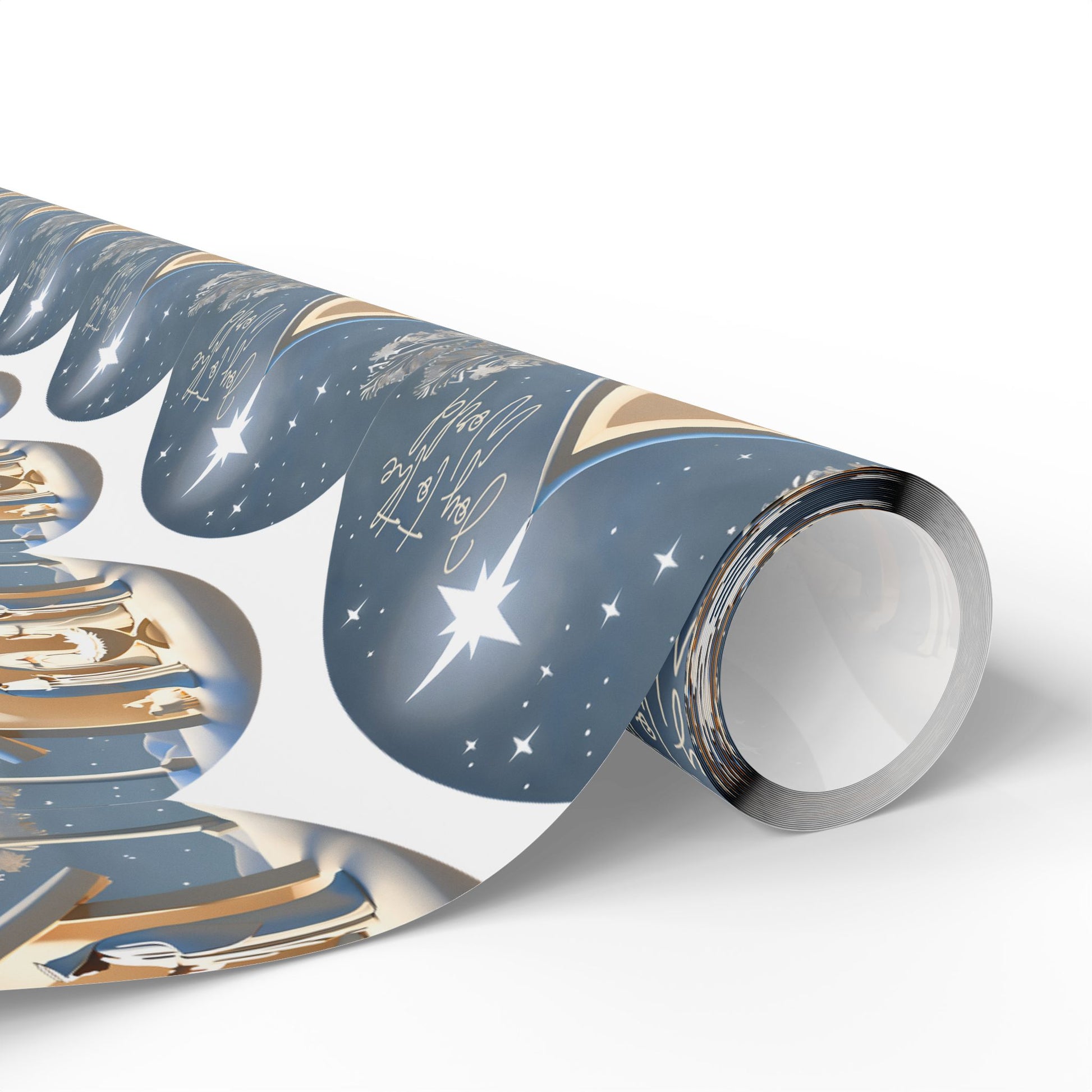 Wrapping Paper - Joy To The World - Manger - Graleske