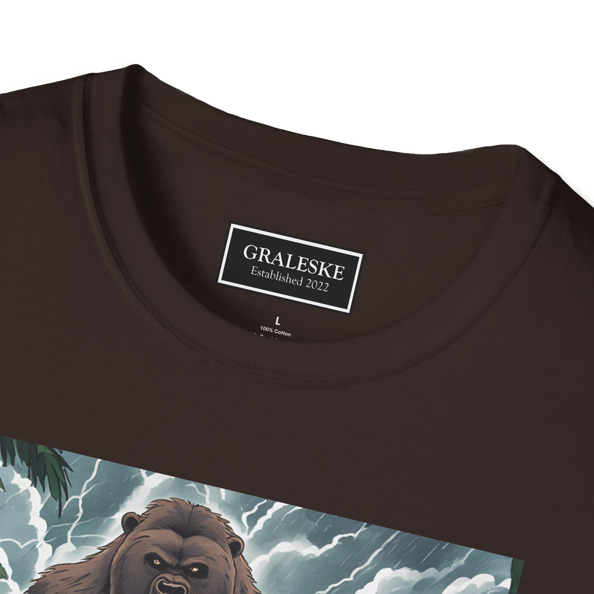 Grizzly vs Gorilla - Unisex T-Shirt - Graleske
