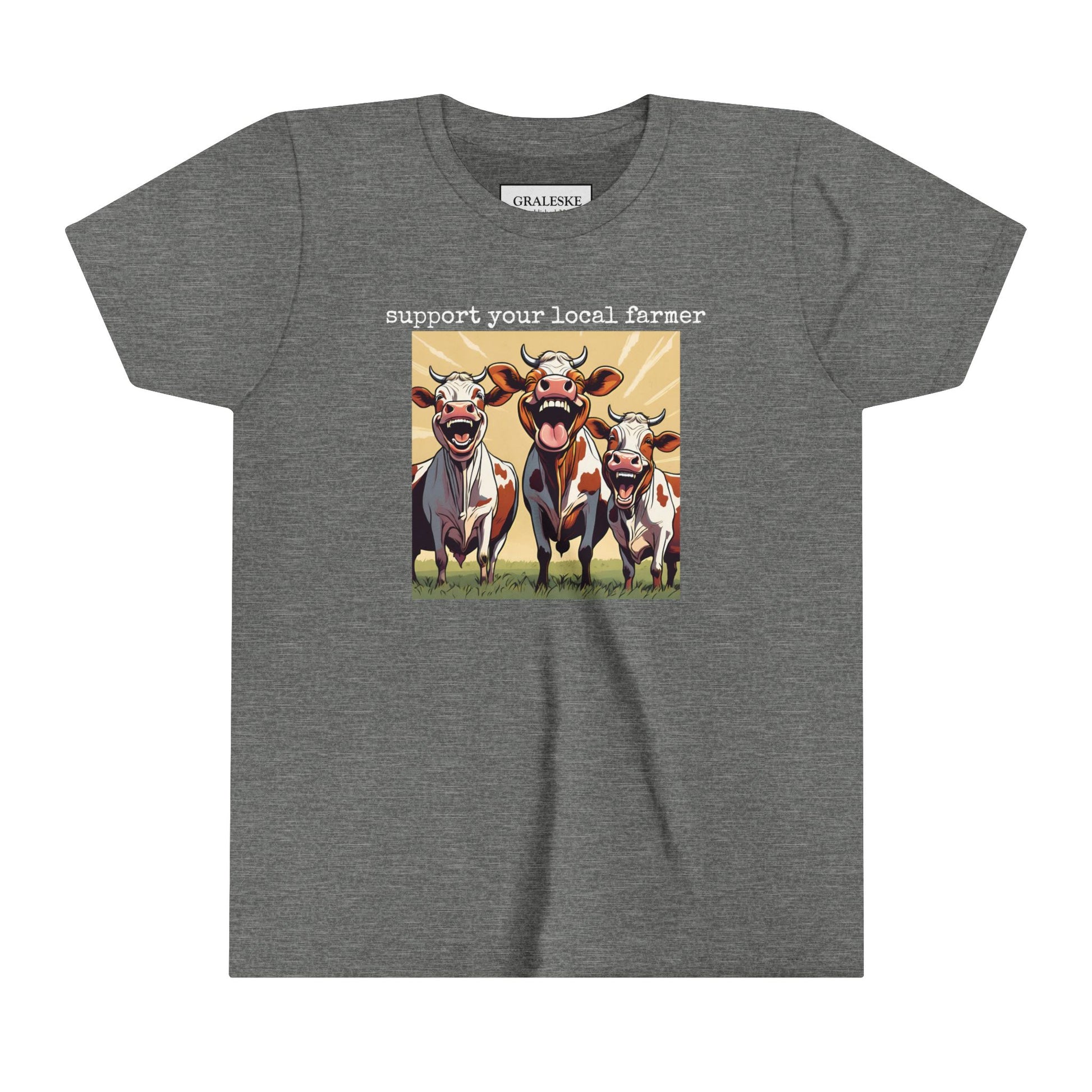 Happy Cows Youth Tee - Graleske