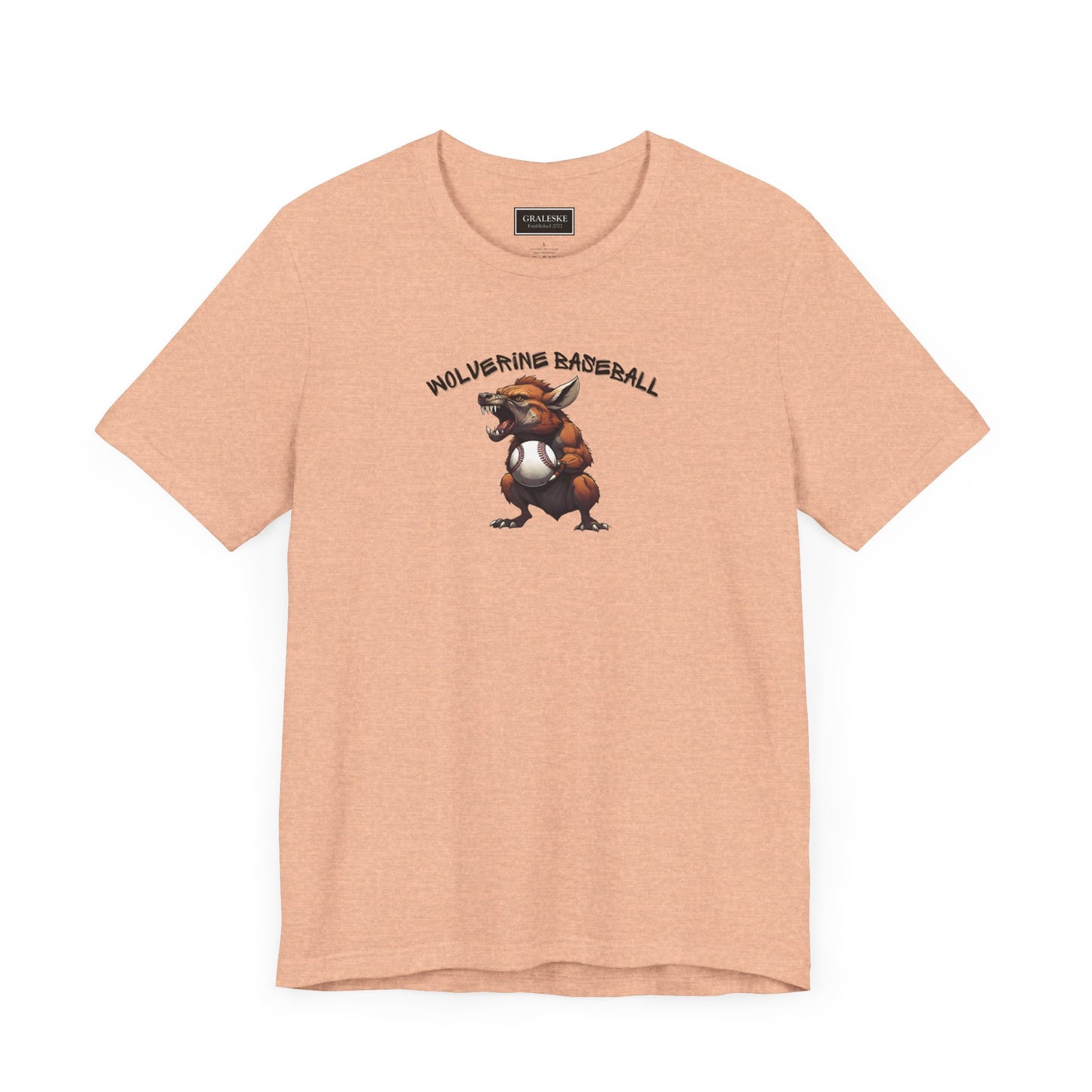 Wolverine Baseball Tee - Unisex Jersey Short Sleeve T-shirt - Graleske
