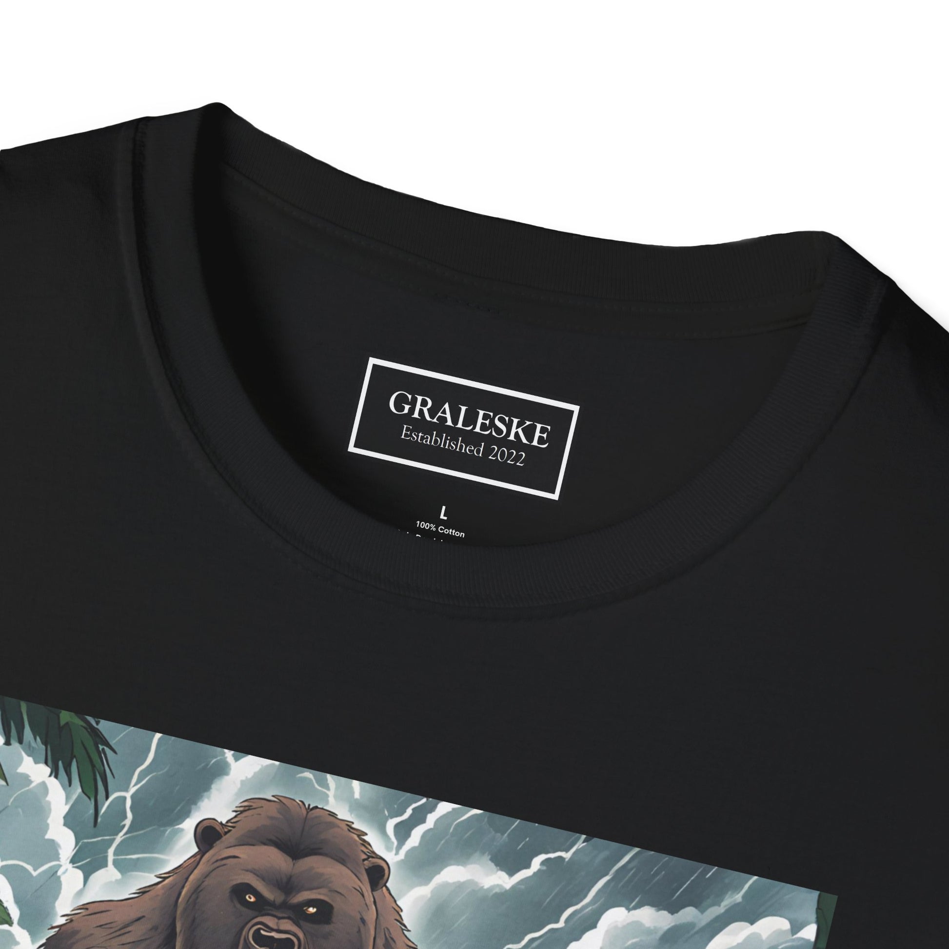 Grizzly vs Gorilla - Unisex T-Shirt - Graleske