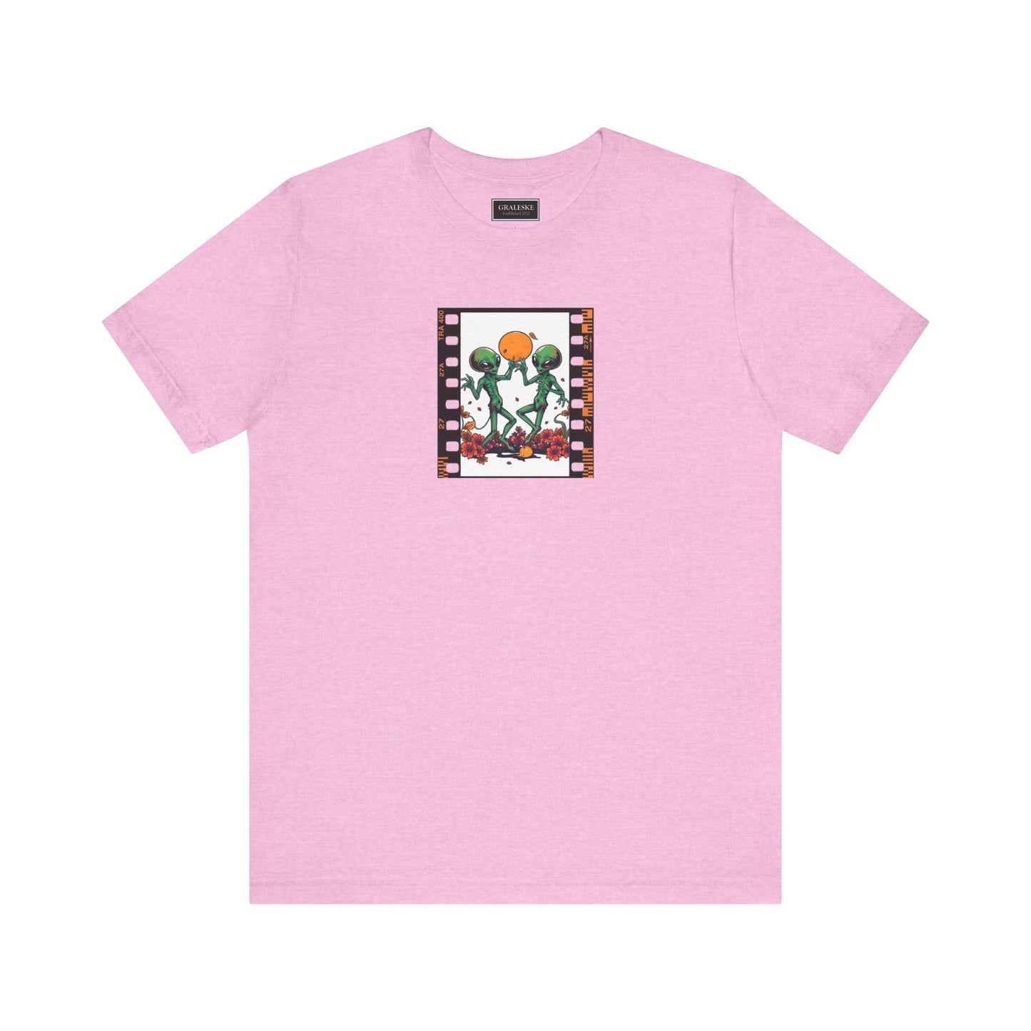 Aliens Dancing on Film Unisex Tee