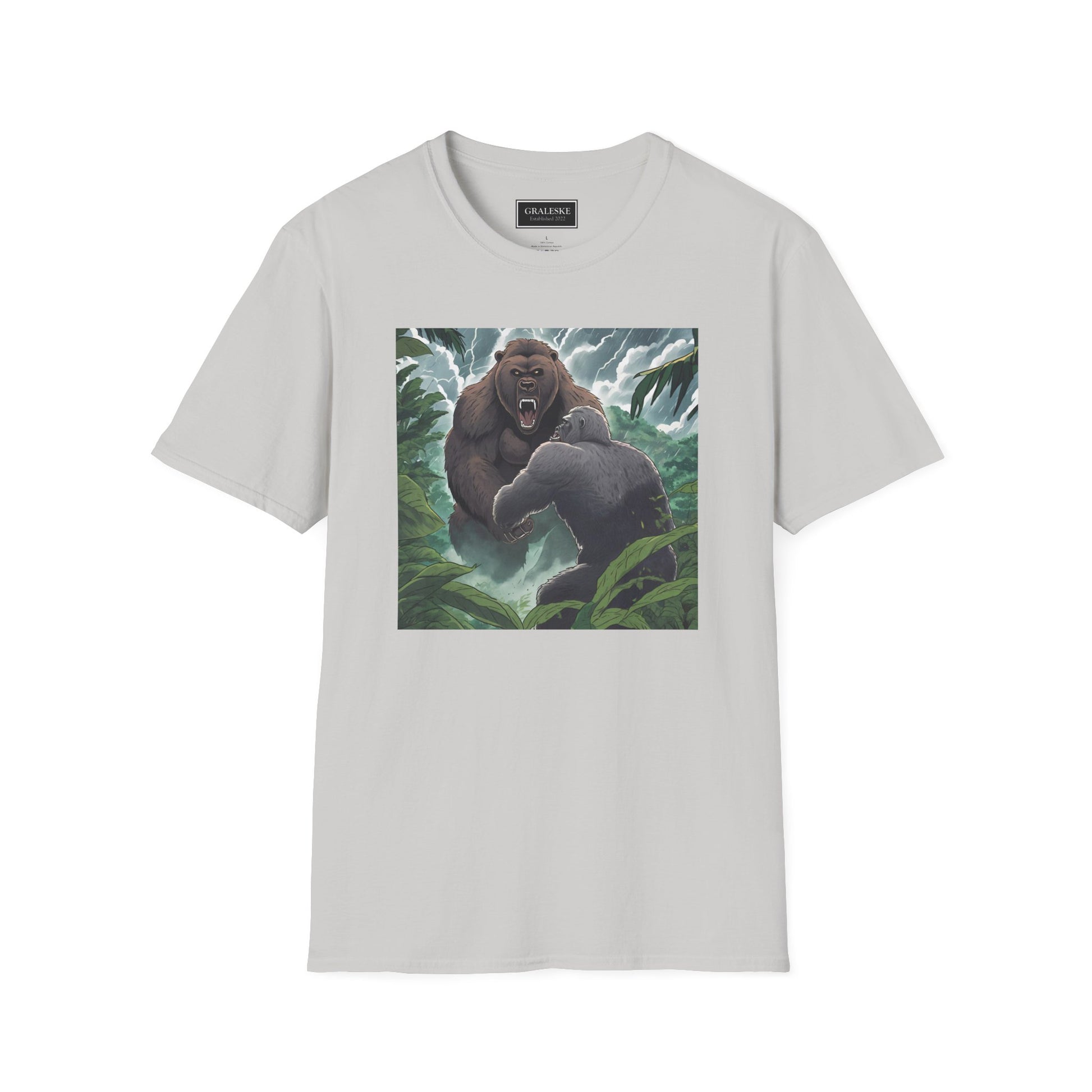 Grizzly vs Gorilla - Unisex T-Shirt - Graleske