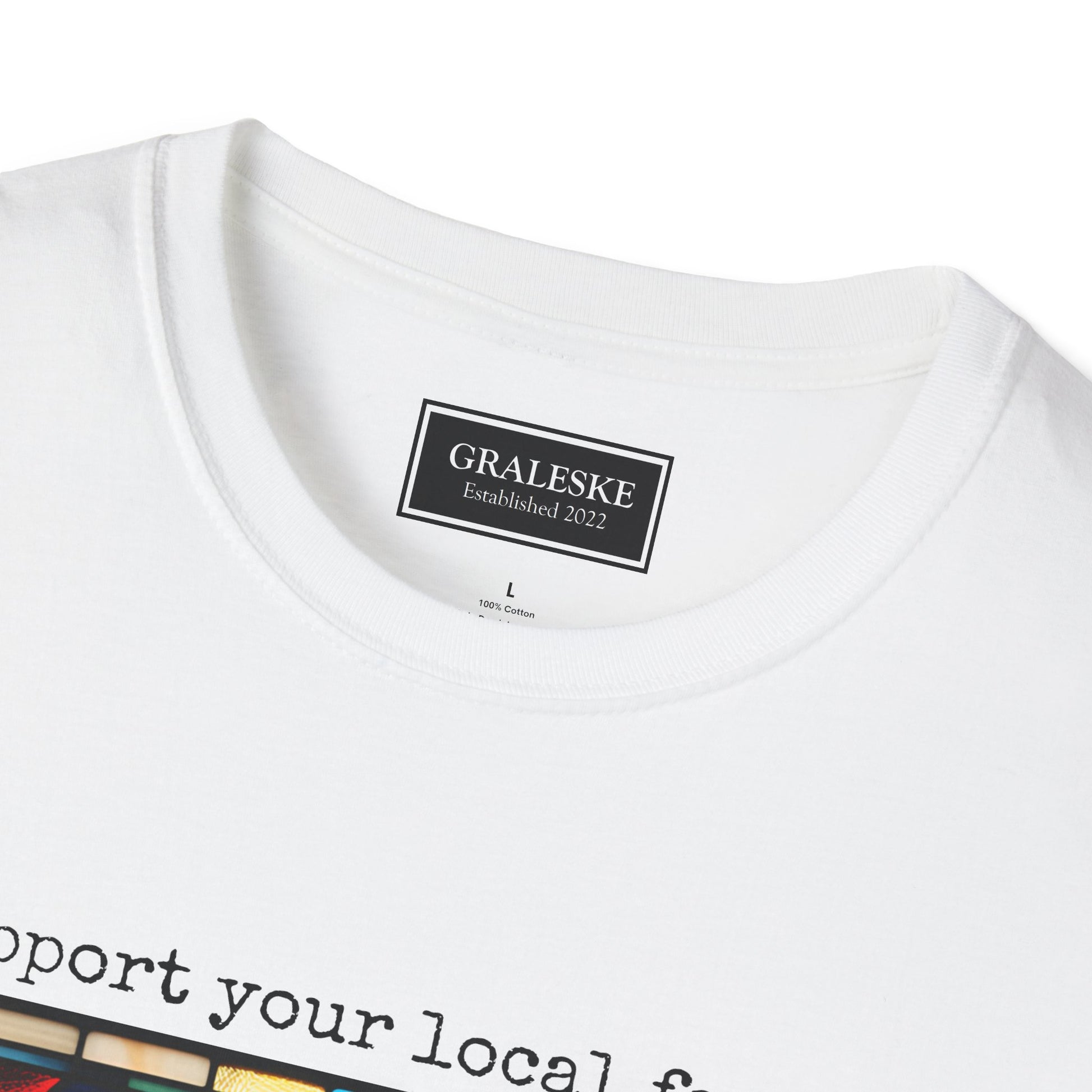 Stained Glass Piggy T-Shirt - Graleske