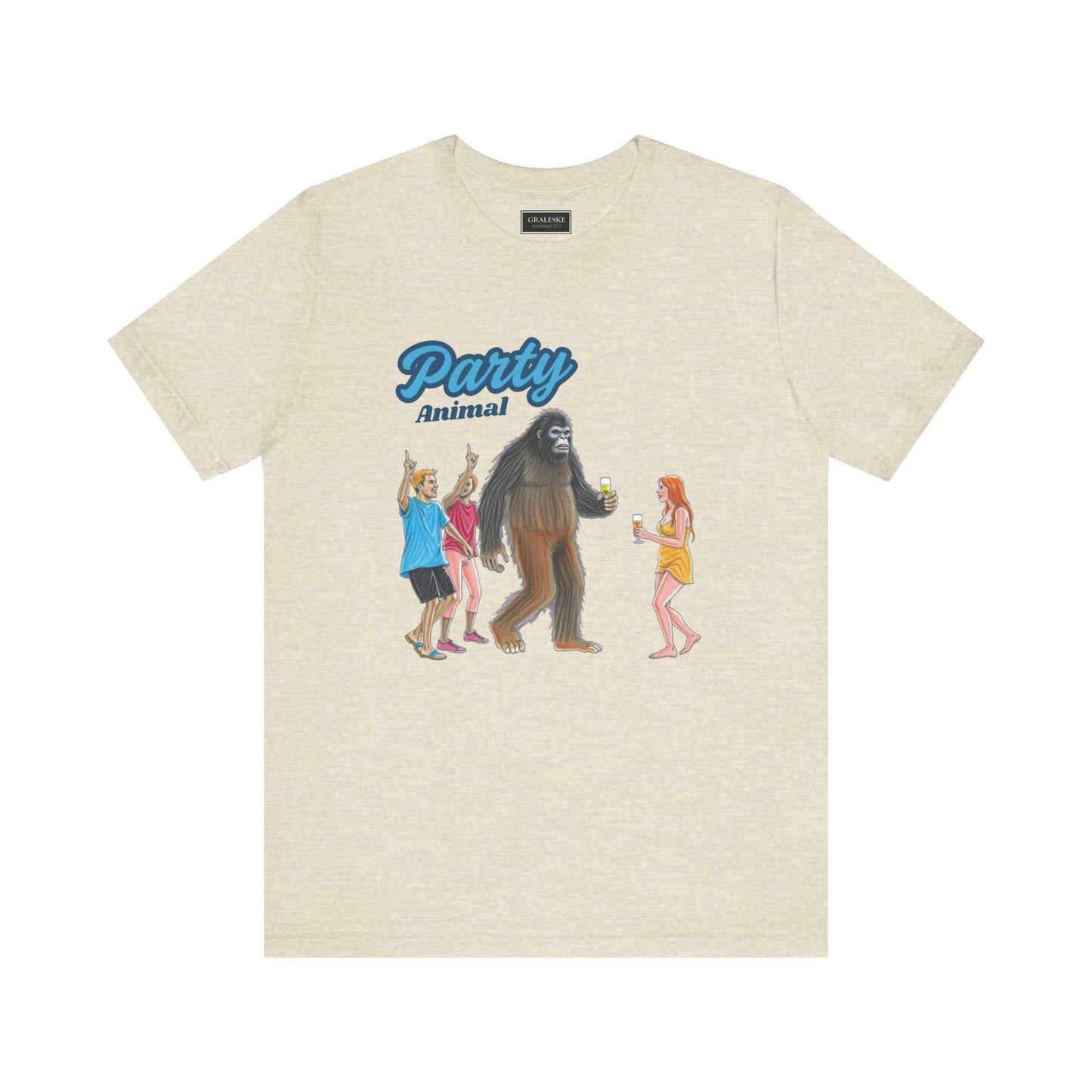 Party Animal Bigfoot T-Shirt