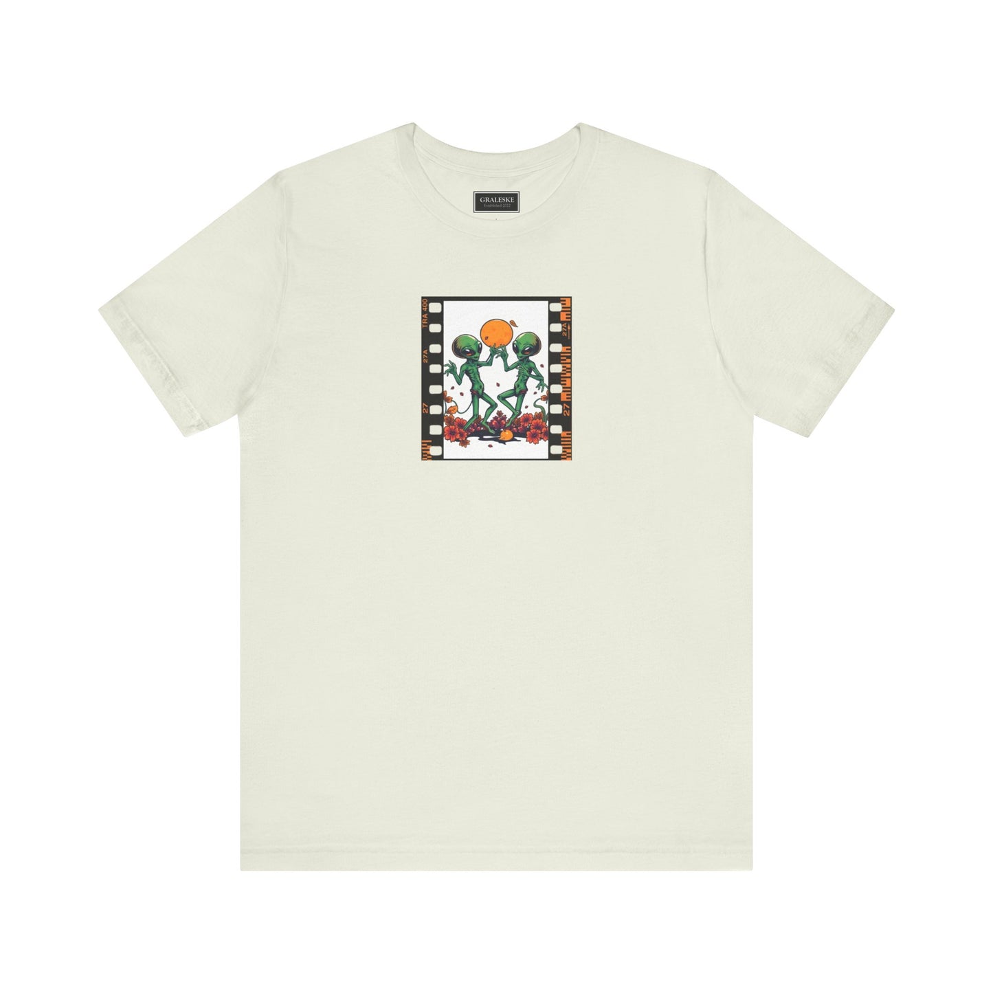 Aliens Dancing on Film Unisex Tee