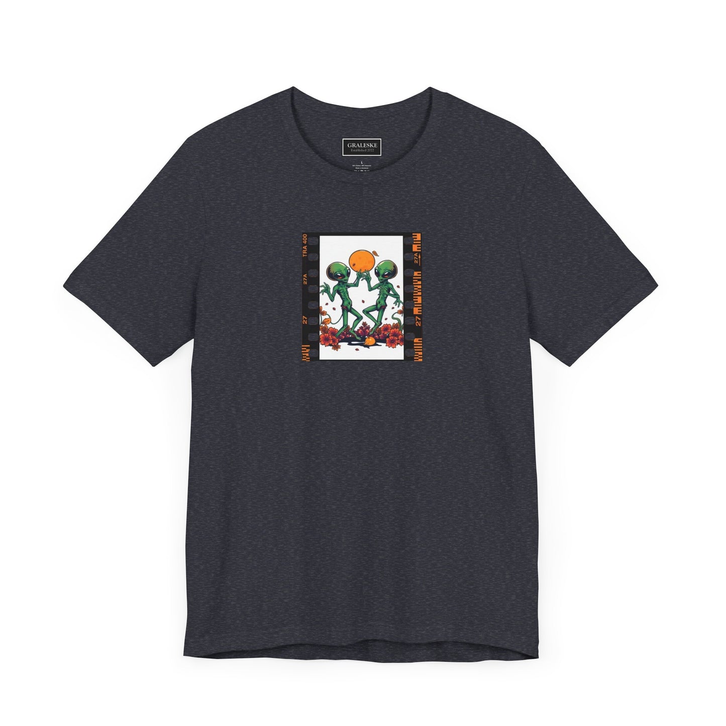Aliens Dancing on Film Unisex Tee