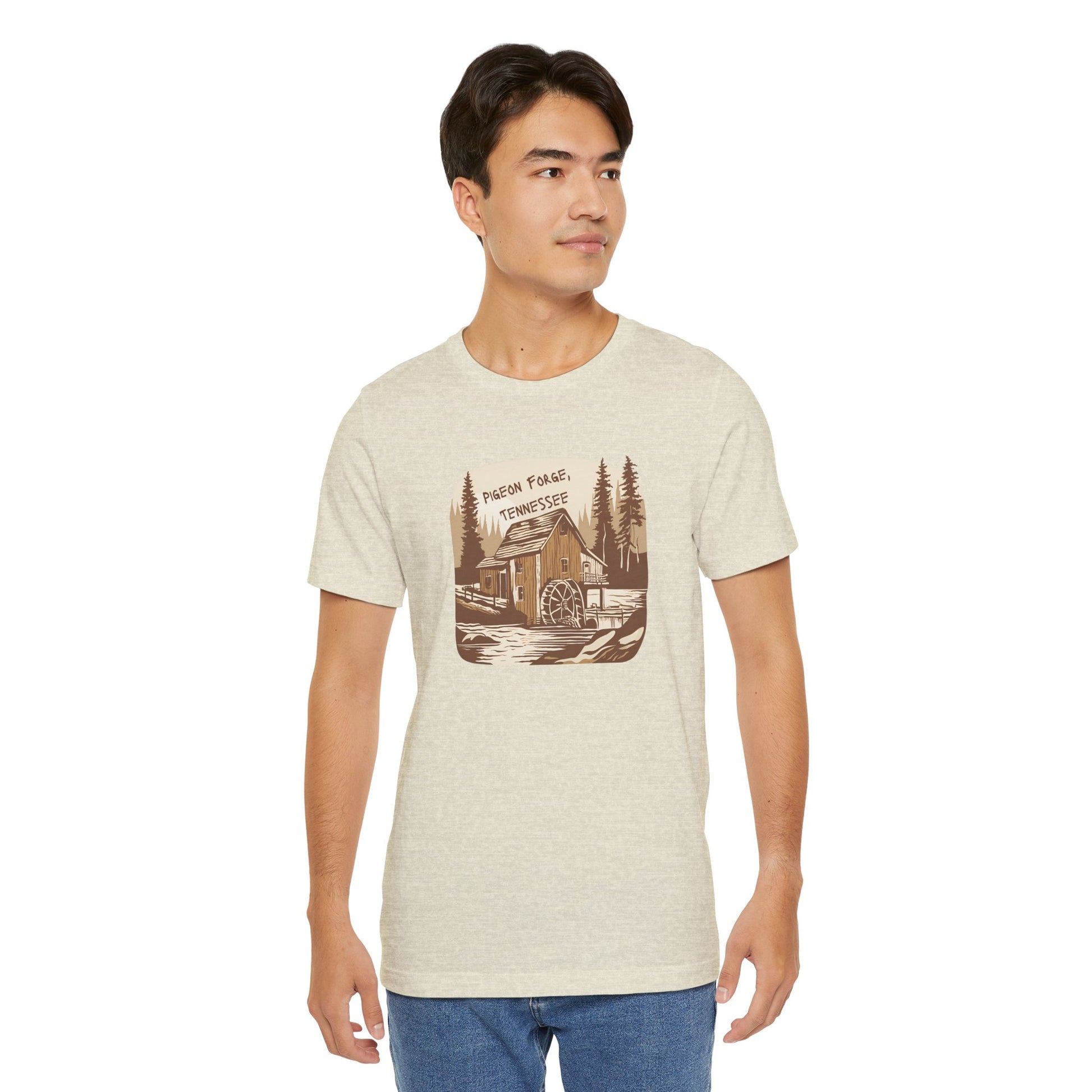 Small Towns Collection Unisex Tee - Pigeon Forge, Tennessee Design - Graleske