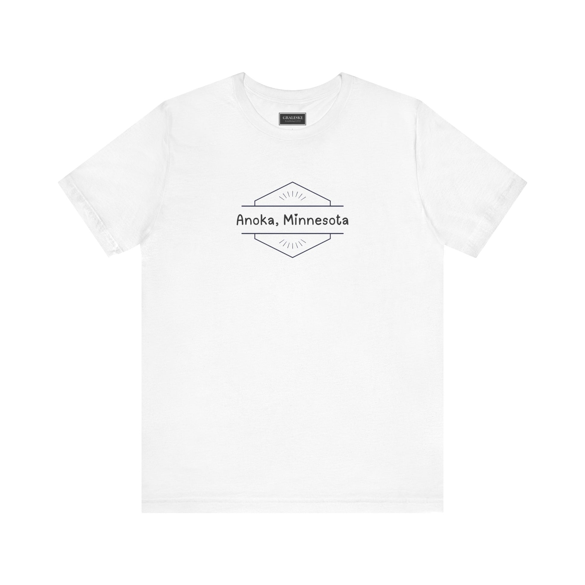 Anoka Minnesota Unisex Tee - Our Small Towns Collection - Graleske