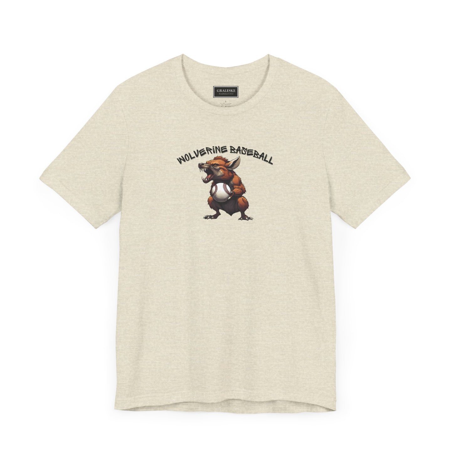 Wolverine Baseball Tee - Unisex Jersey Short Sleeve T-shirt - Graleske