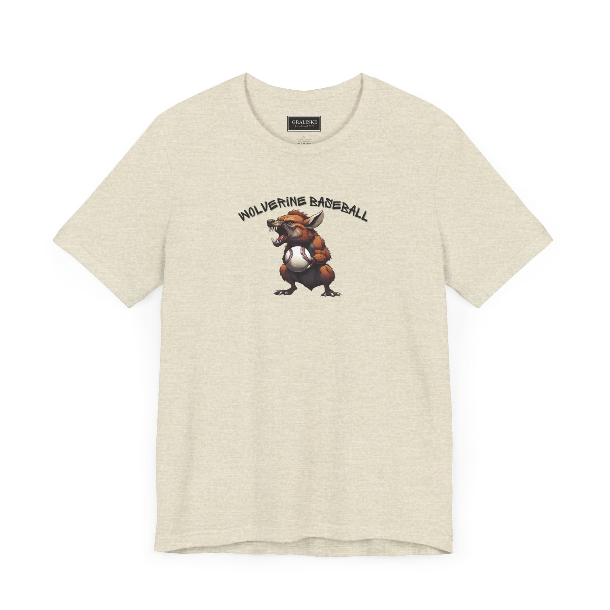 Wolverine Baseball Tee - Unisex Jersey Short Sleeve T-shirt - Graleske