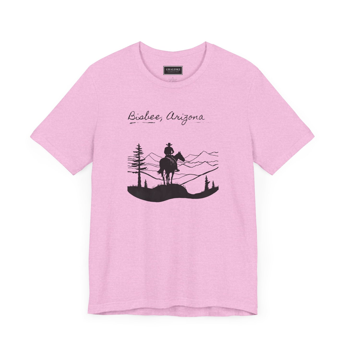 Small Towns Collection Unisex Tee - Bisbee, Arizona Design - Graleske