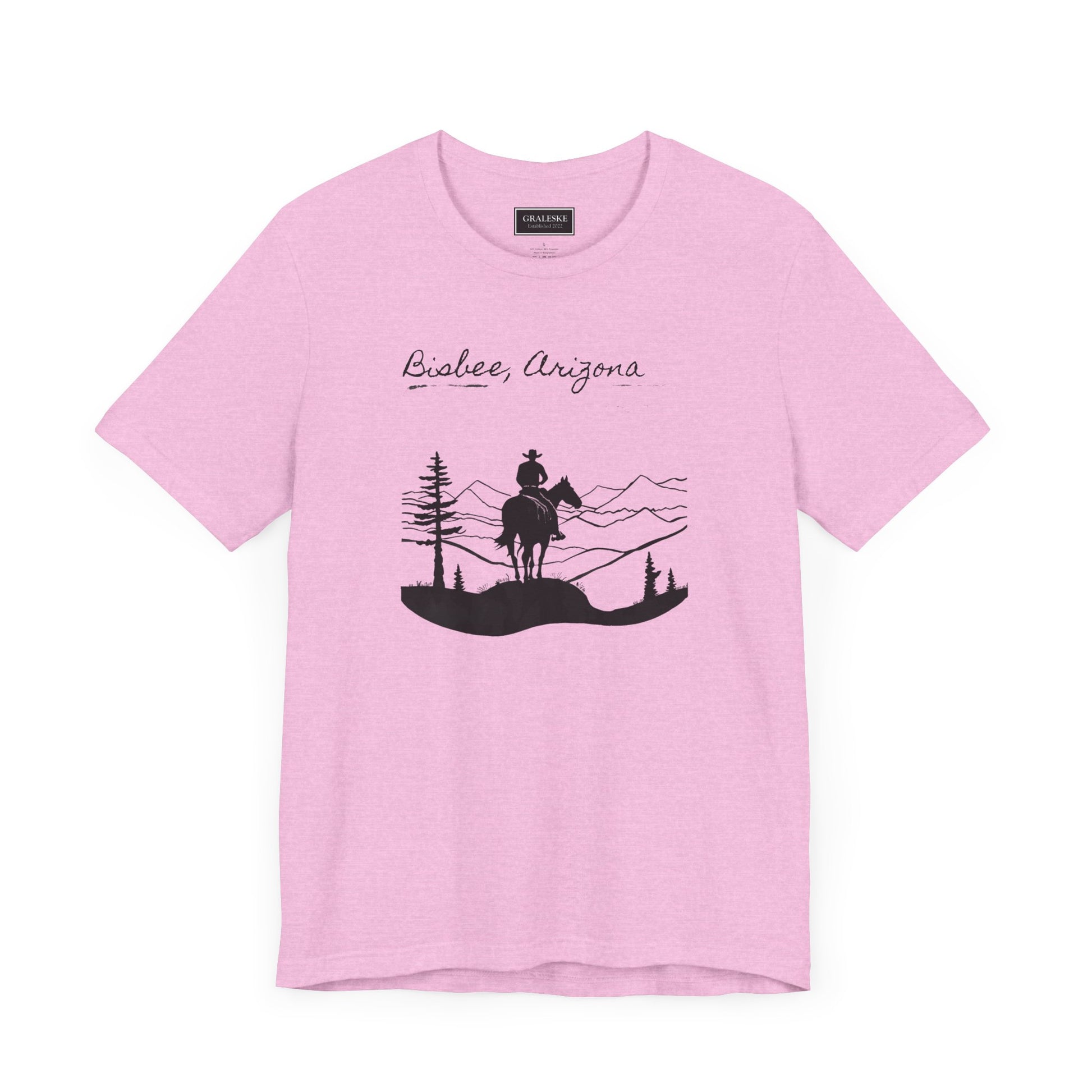 Small Towns Collection Unisex Tee - Bisbee, Arizona Design - Graleske