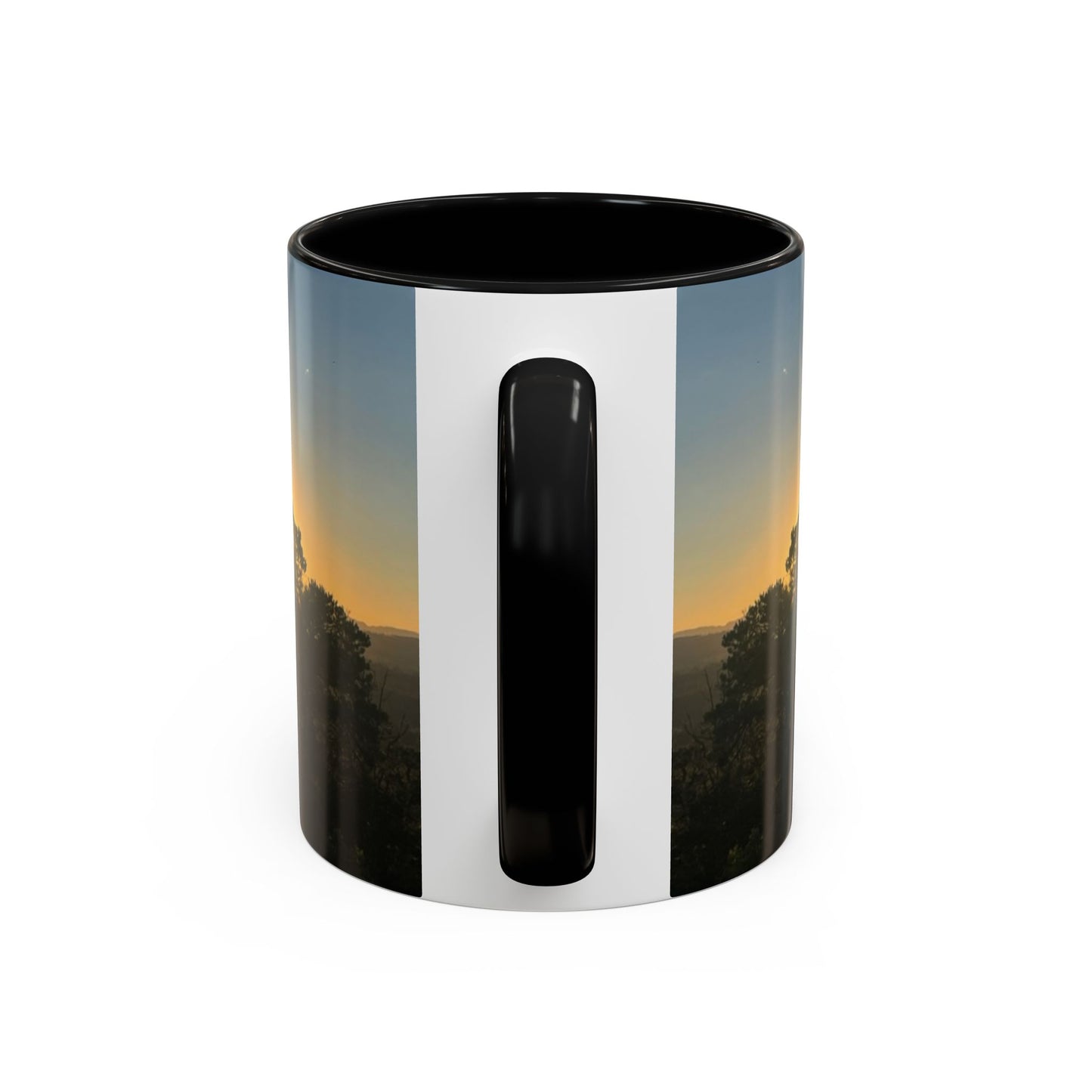 Mug - Beautiful Sunset in Tree of Mount Zion Coffee Mug (11, 15oz) - Graleske