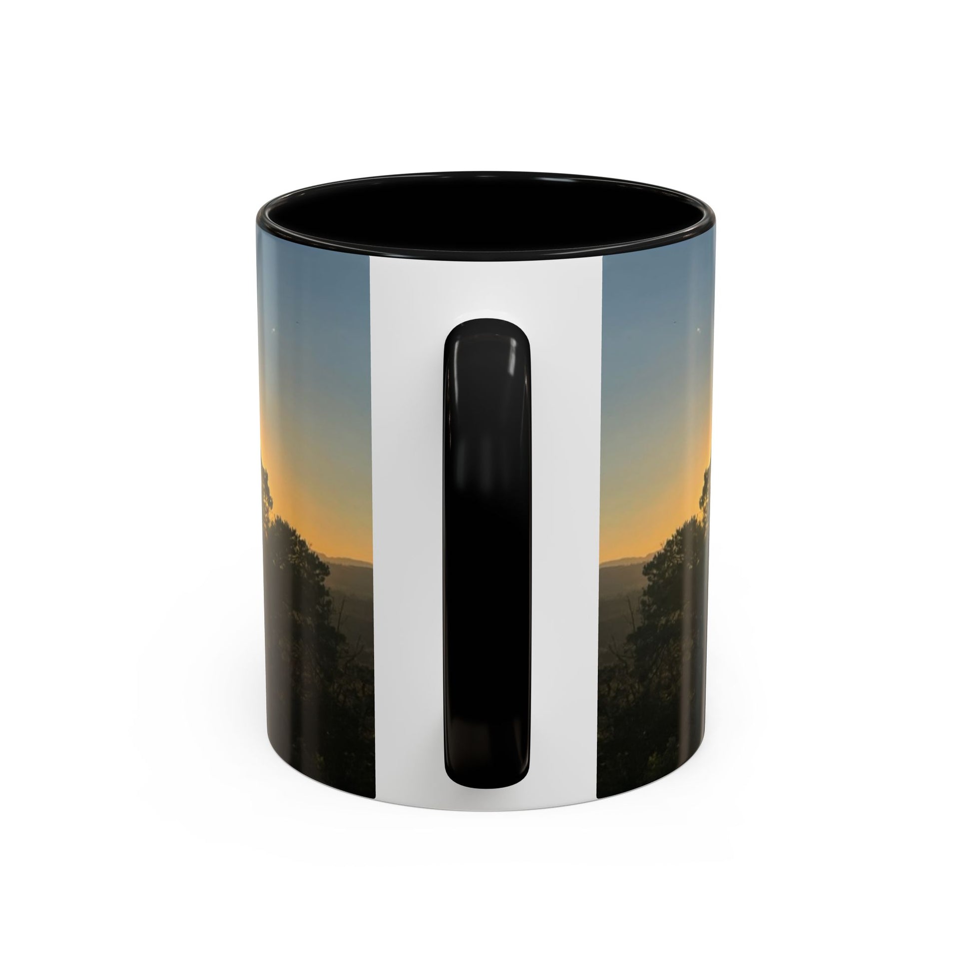 Mug - Beautiful Sunset in Tree of Mount Zion Coffee Mug (11, 15oz) - Graleske